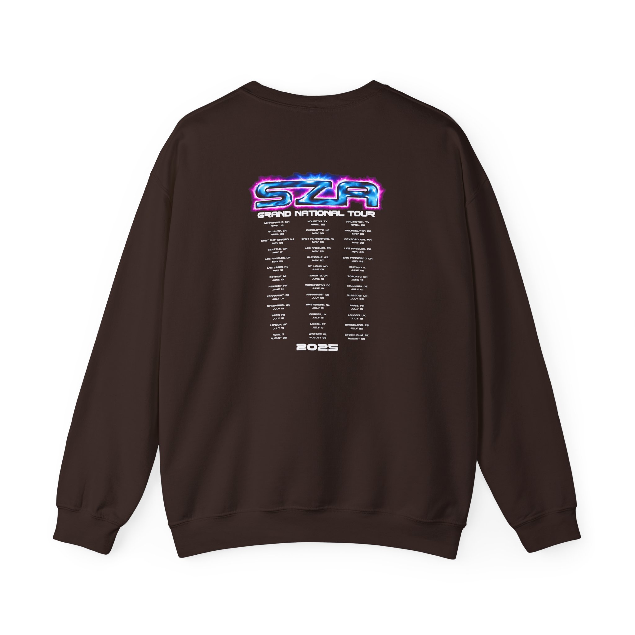 Sza Sos Butterfly Grand National Tour Unisex Heavy Blend™ Crewneck Sweatshirt - Image 6