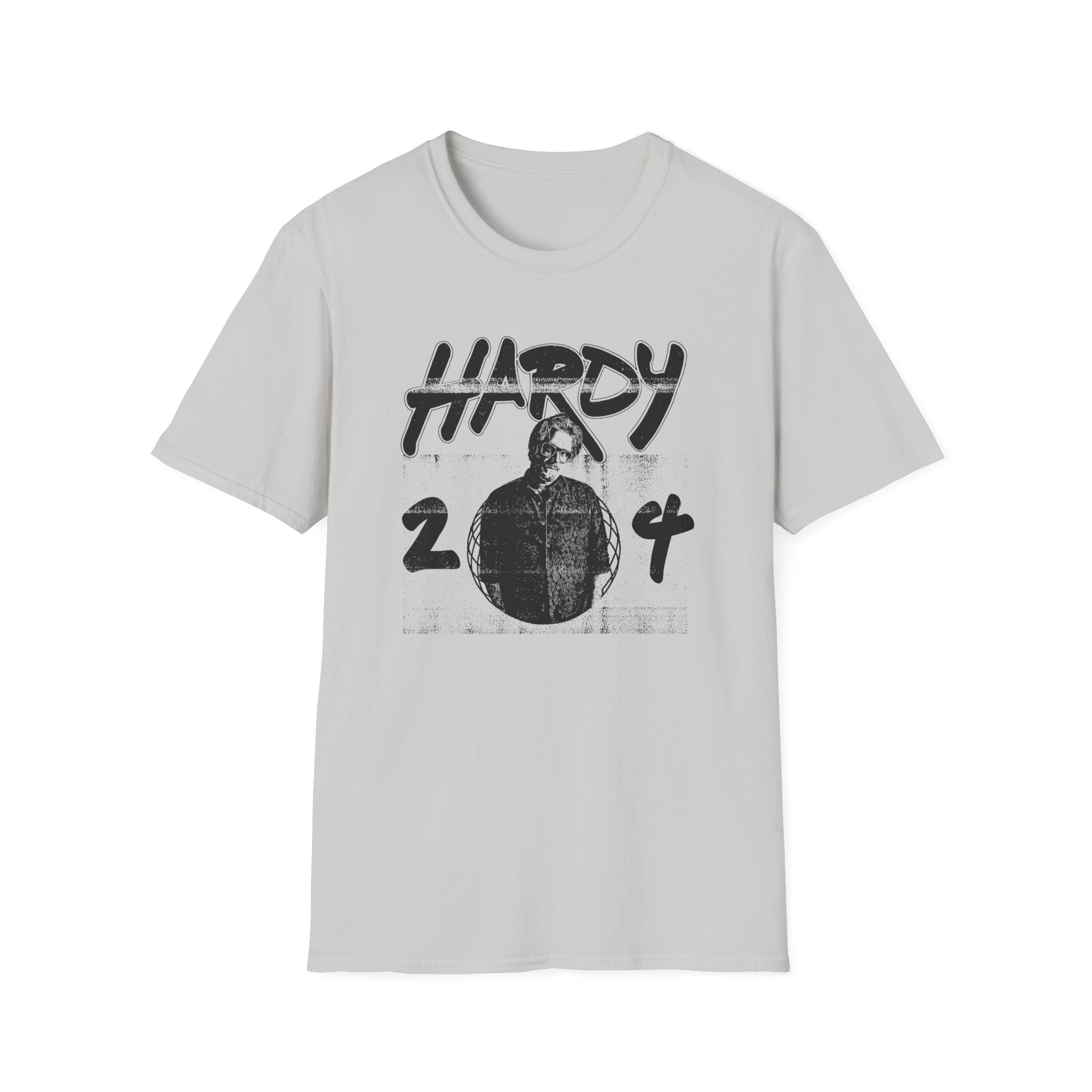 Hd Orange Record Unisex Softstyle T-Shirt - Image 9