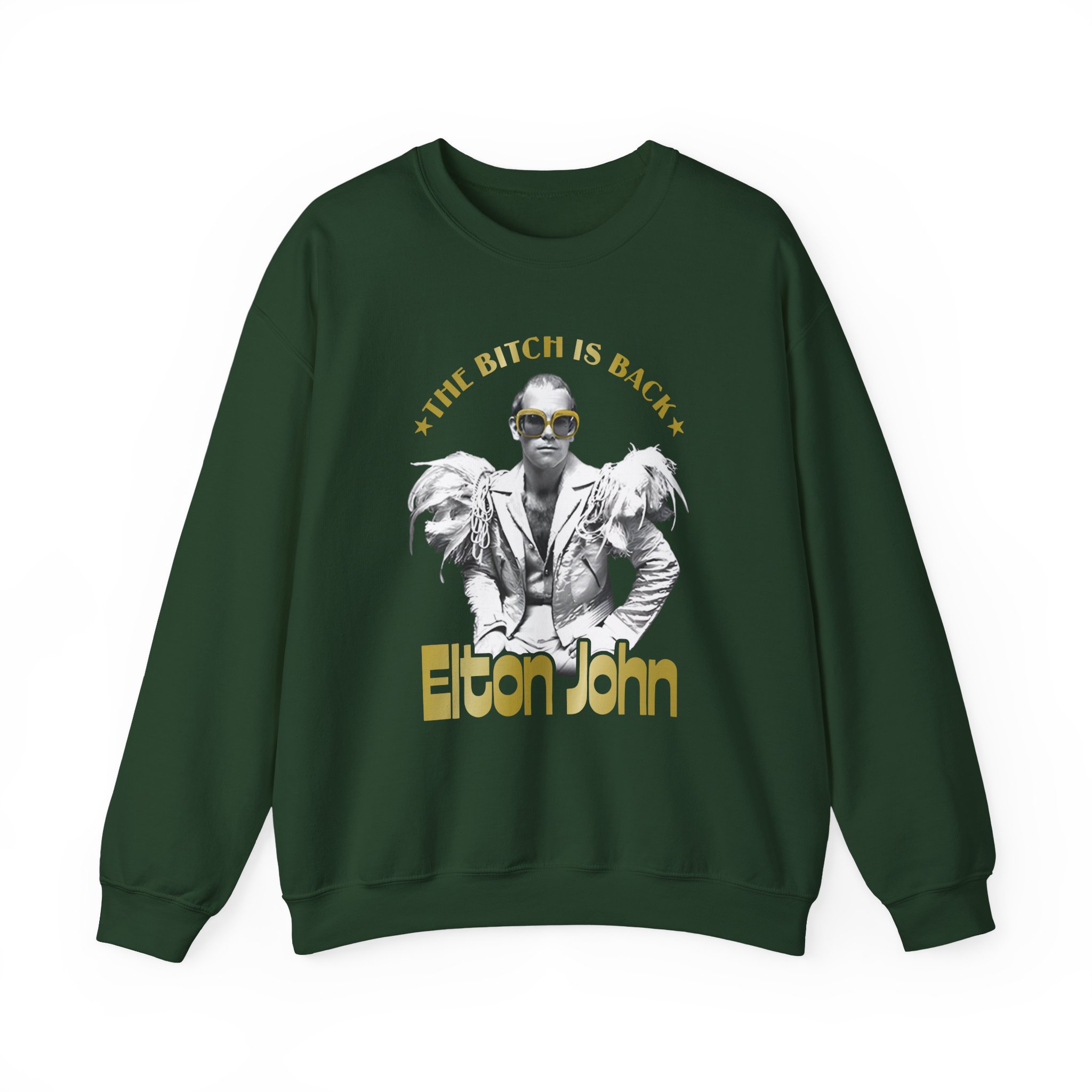 Ej Farewell Bitch is Back Foil Unisex Heavy Blend™ Crewneck Sweatshirt - Image 7