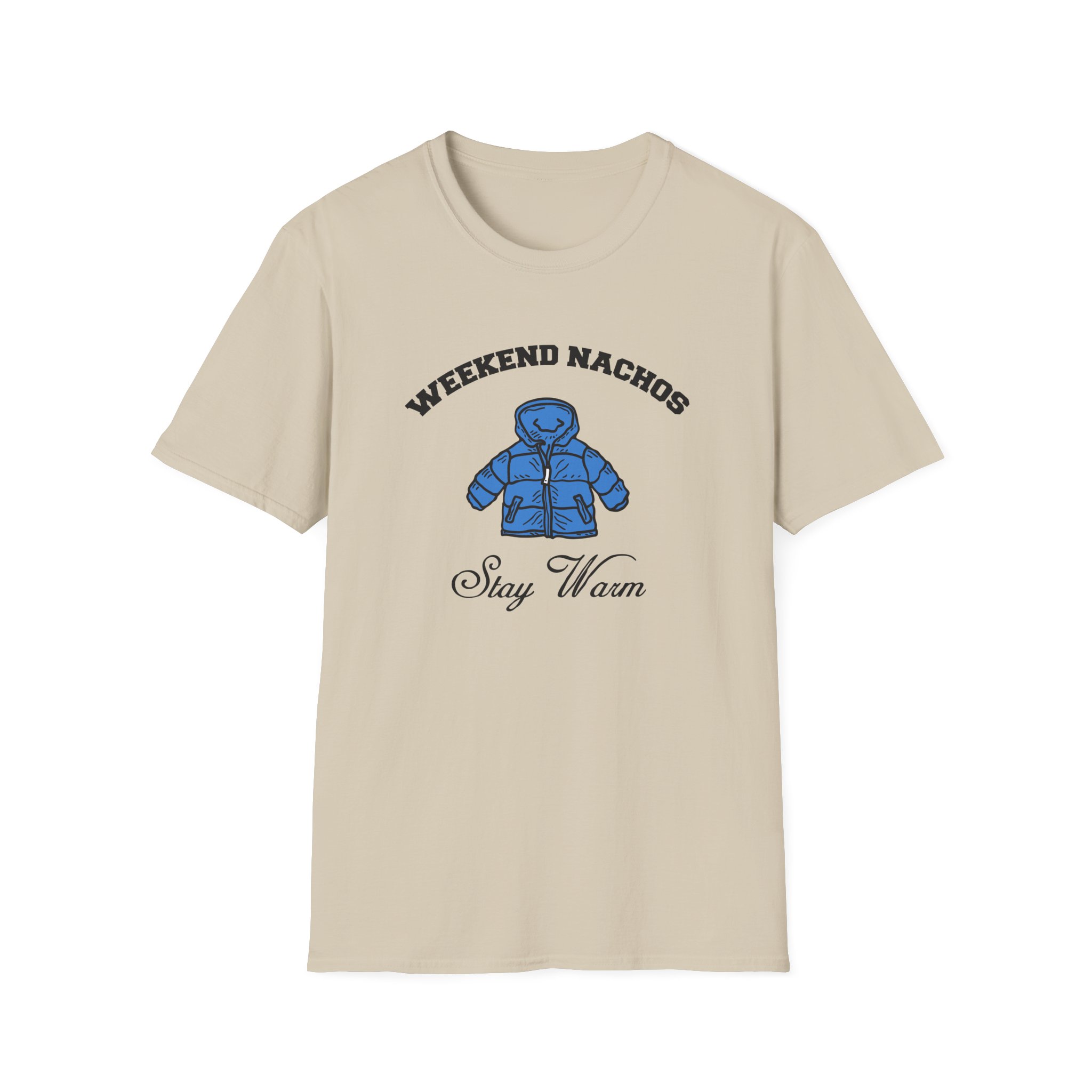 Weekend Nachos Unisex Softstyle T-Shirt - Image 3