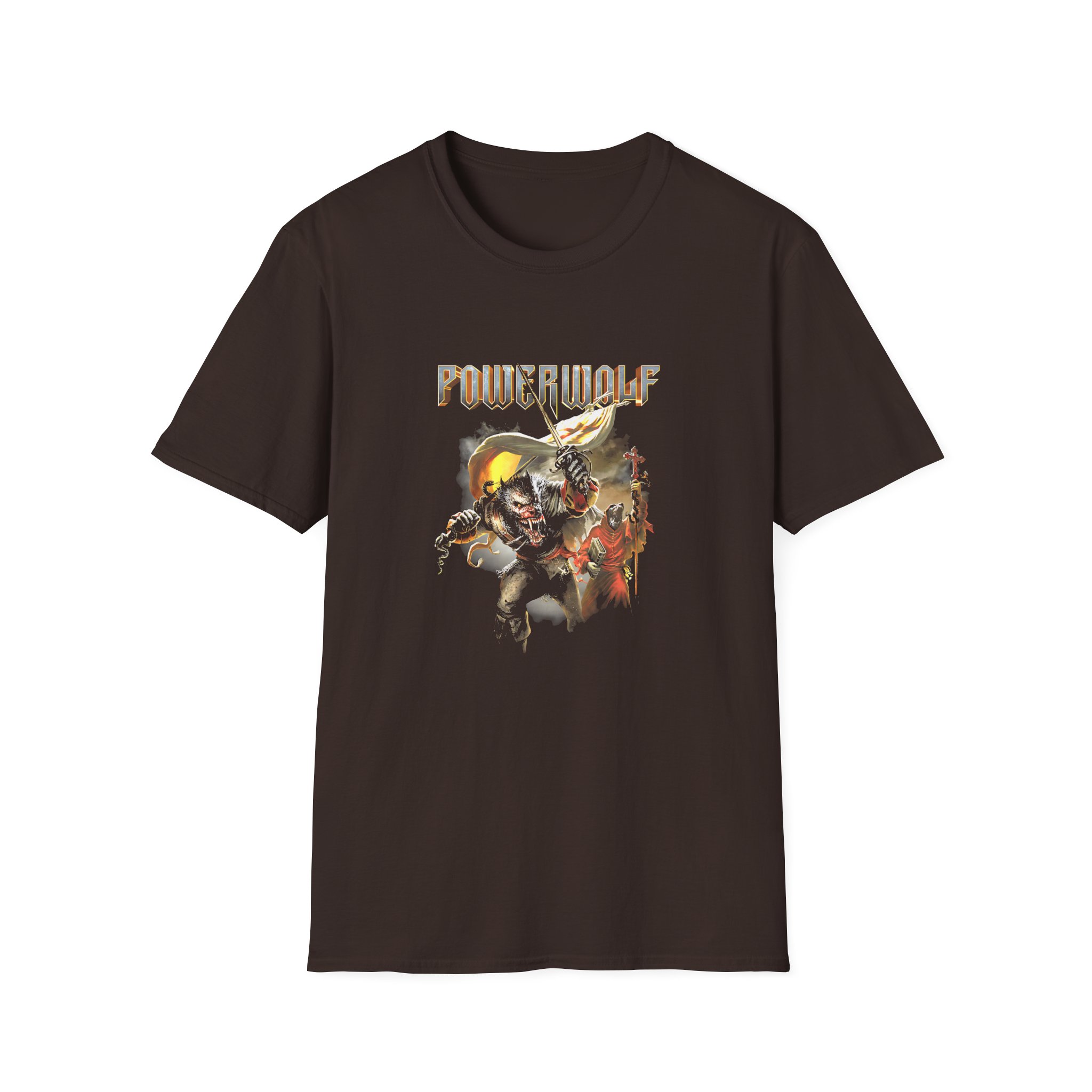 Powerwolf Sinners of the Seven Seas Unisex Softstyle T-Shirt - Image 3