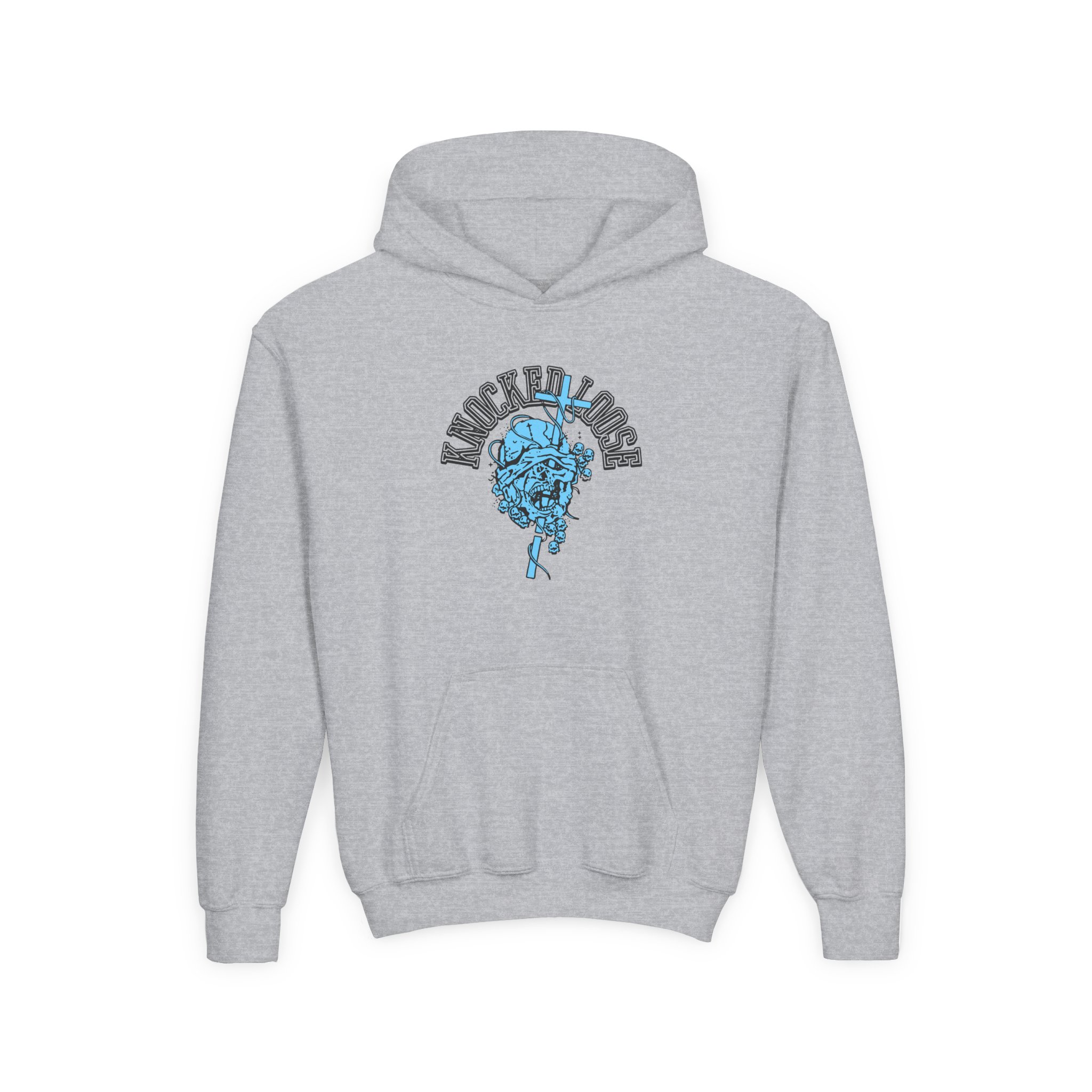Knocked Loose Otak Youth Heavy Blend Hooded Sweatshirt - Image 3
