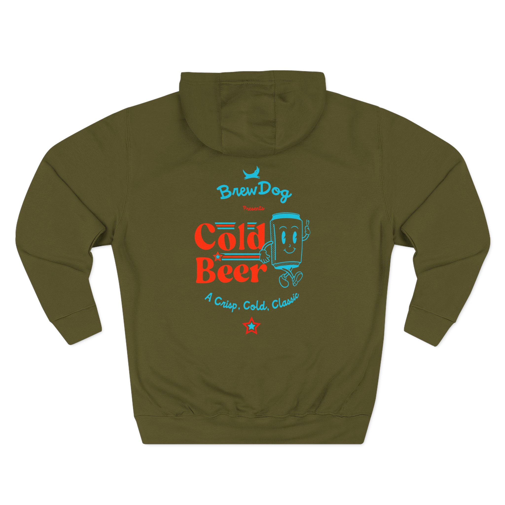 Brewdog Cold Beer Three-Panel Fleece Hoodie - Image 10