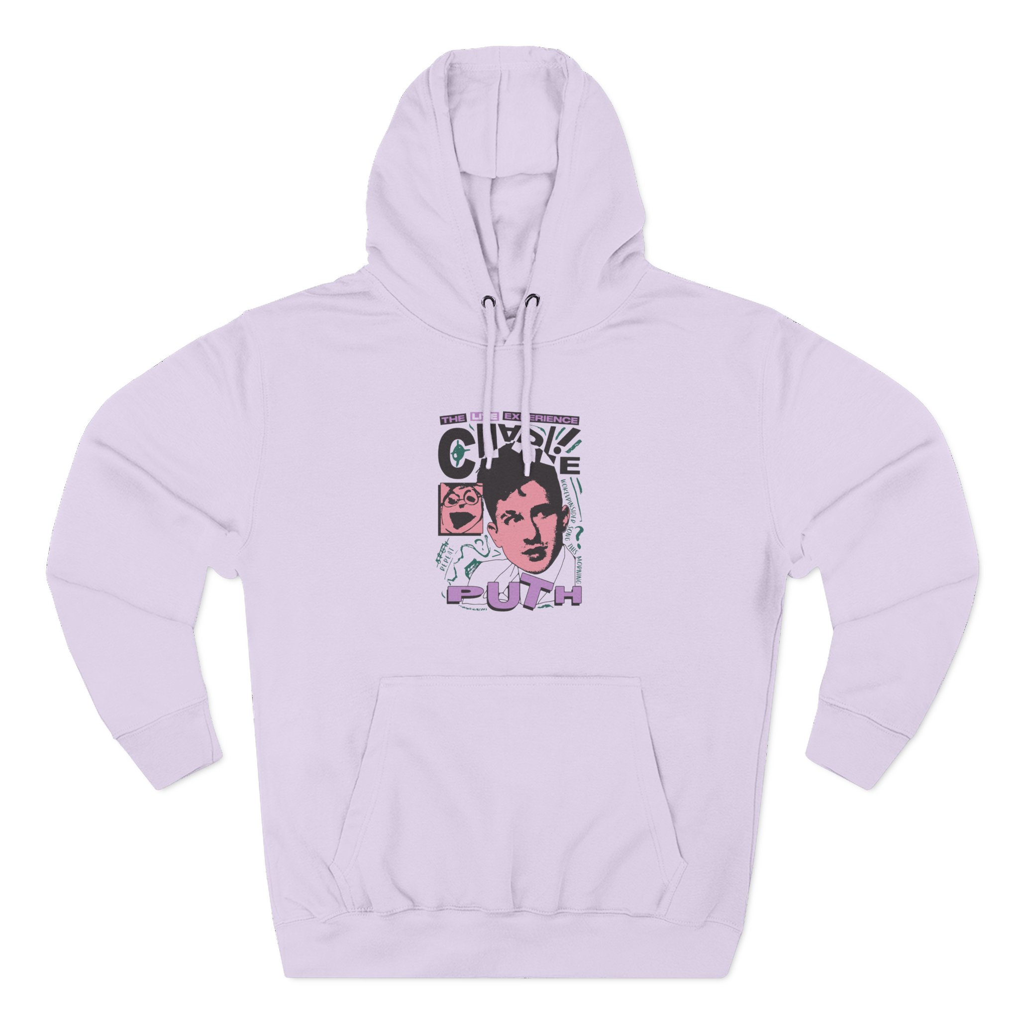 Charlie Puth Live Experience Three-Panel Fleece Hoodie - Image 11