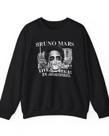 Bruno Mars Live In Vegas Unisex Heavy Blend™ Crewneck Sweatshirt