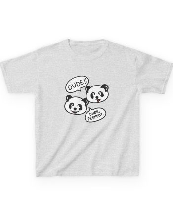 Dude Perfect Panda Comic Kids Heavy Cotton™ Tee