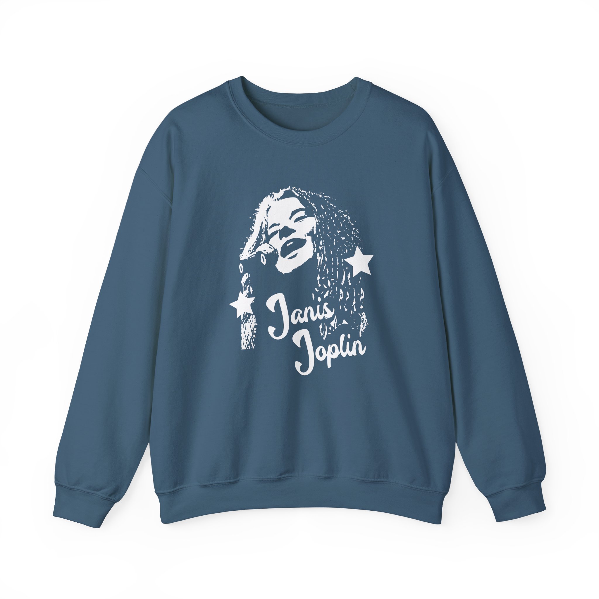 Janis Joplin Photo Unisex Heavy Blend™ Crewneck Sweatshirt - Image 7