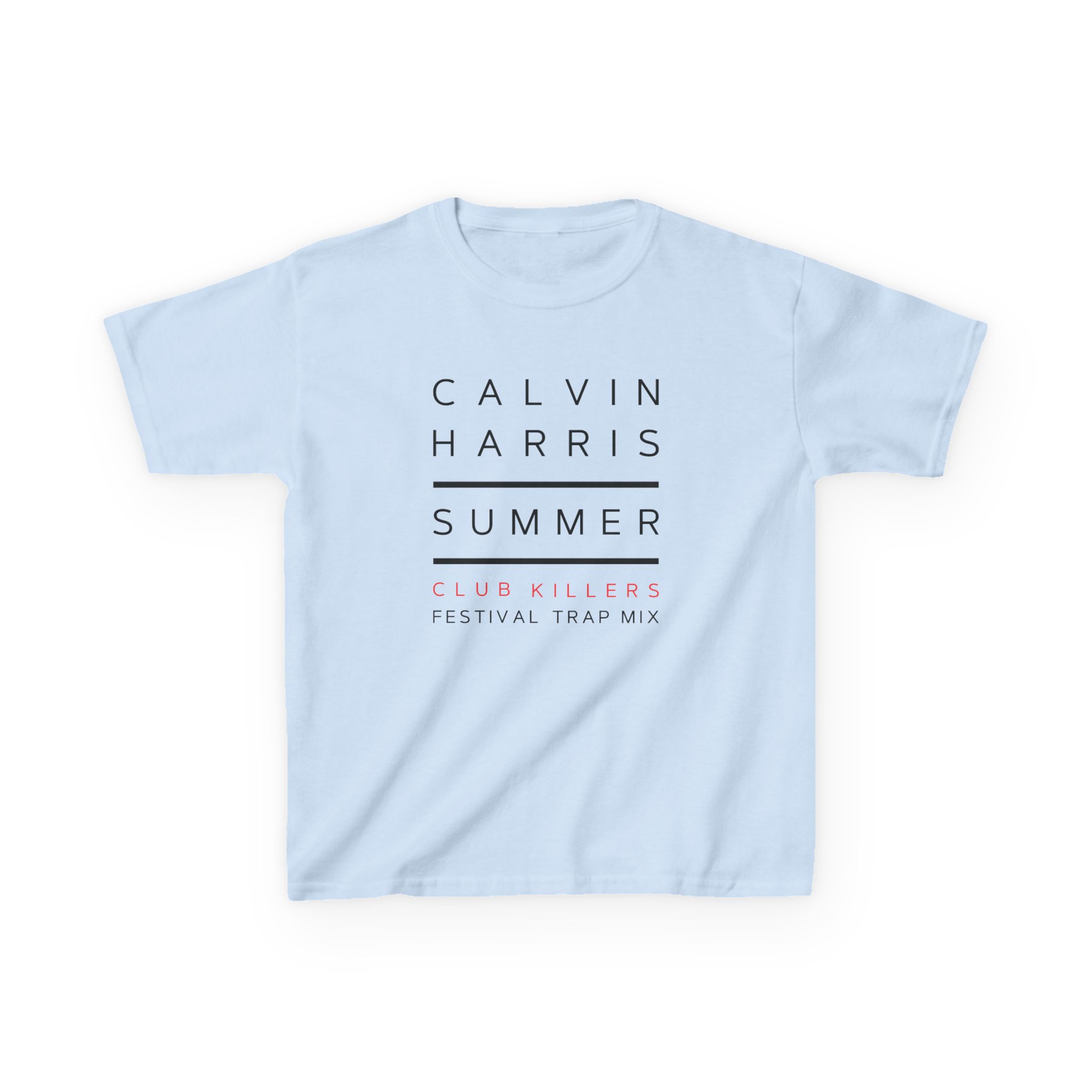 Kids Calvin Harris Summer 4 Album Cover Heavy Cotton™ Tee - Image 19