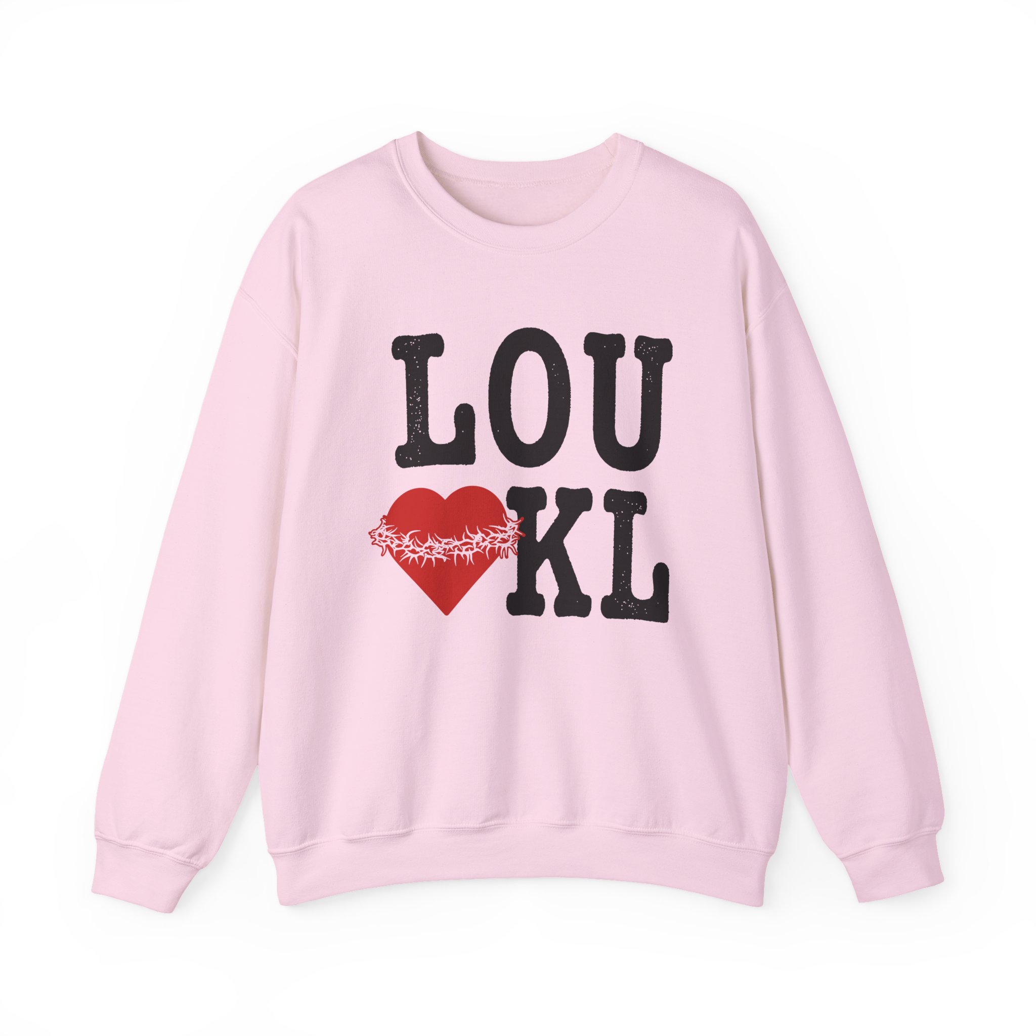 Knocked Loose I Heart Kl Unisex Heavy Blend™ Crewneck Sweatshirt - Image 9