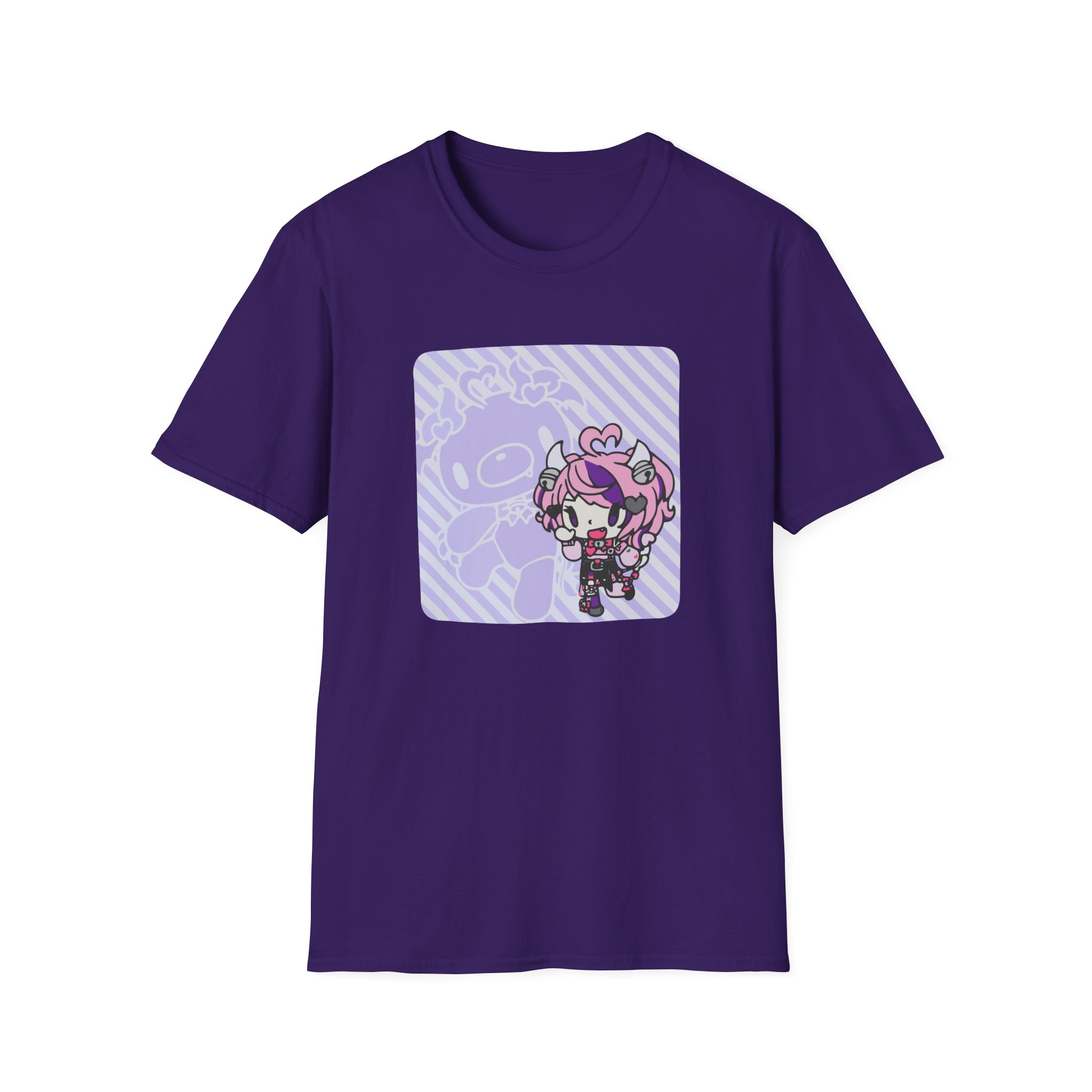 Ironmouse X Gloomy Bear Unisex Softstyle T-Shirt - Image 19