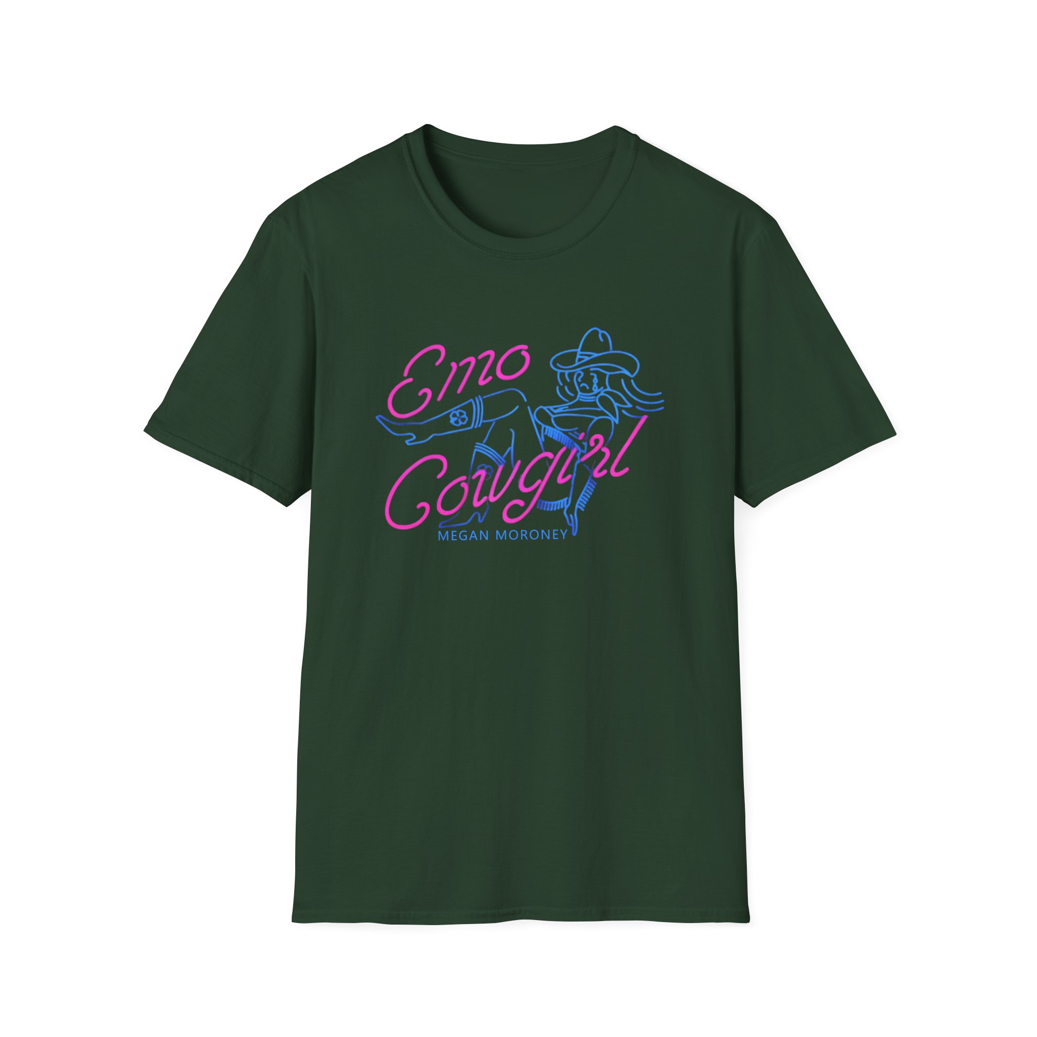 Megan Moroney Emo Cowgirl Unisex Softstyle T-Shirt - Image 5