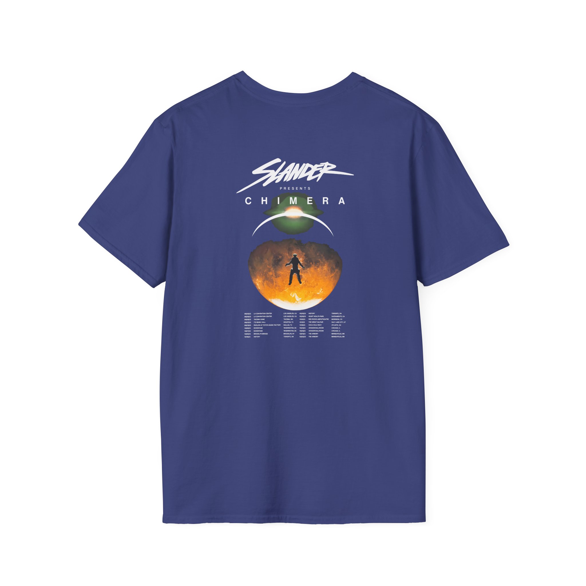 Slander Gud Vibrations Graffiti Unisex Softstyle T-Shirt - Image 14