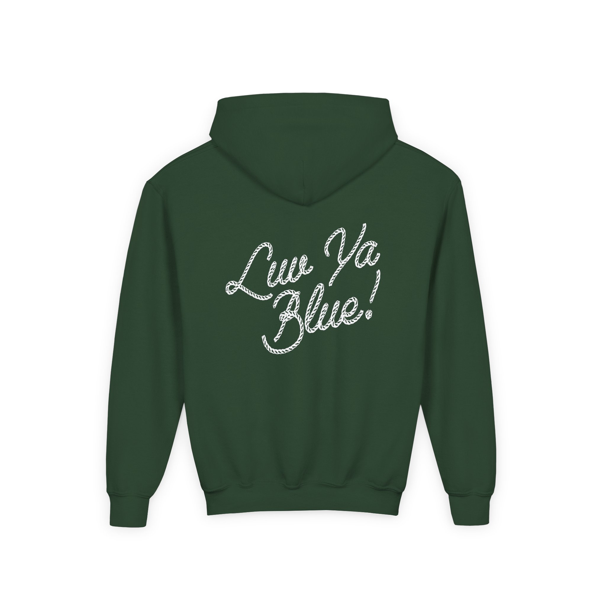 Megan Moroney Titans Varsity Youth Heavy Blend Hooded Sweatshirt - Image 6