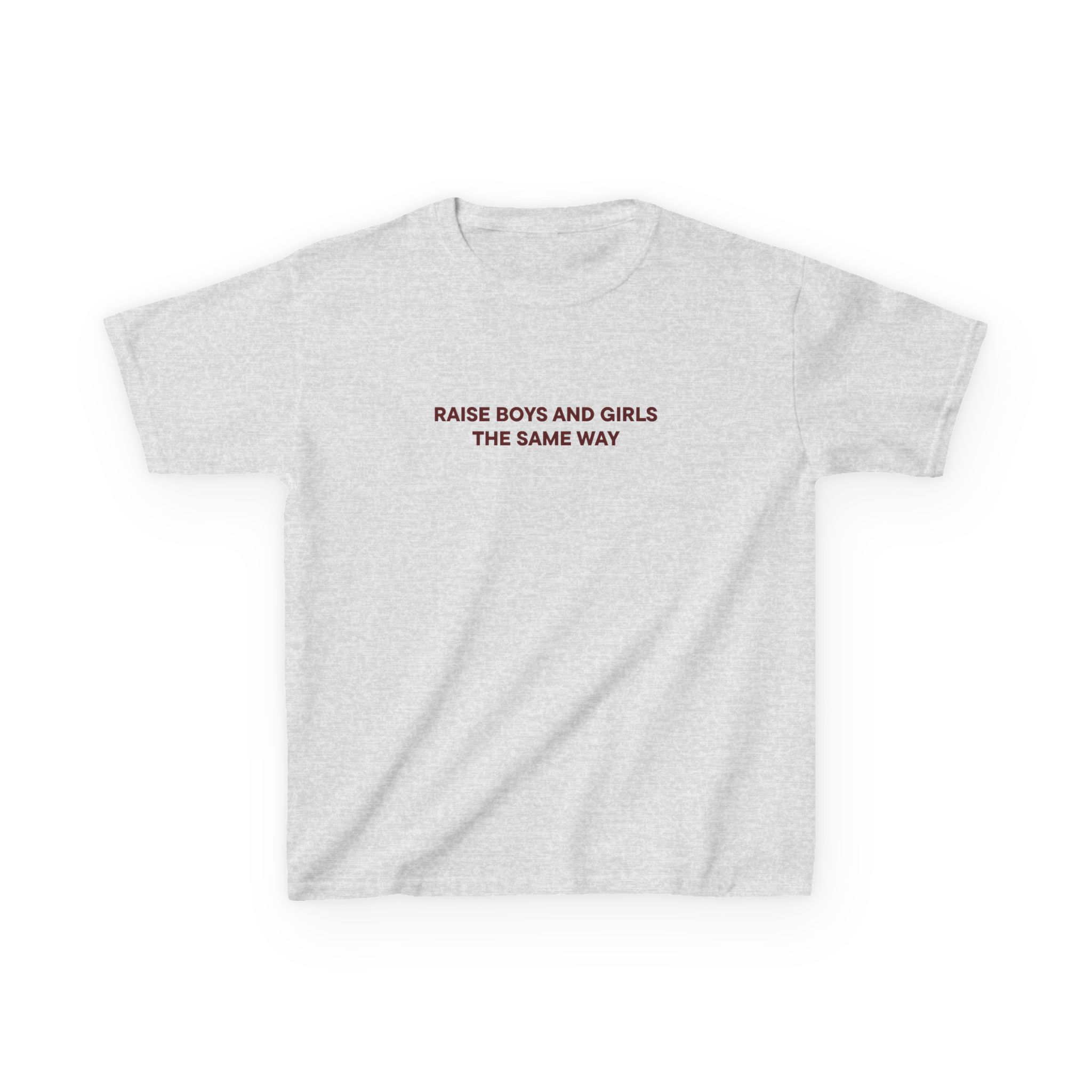 Jenny Holzer Raise the Same Way v Kids Heavy Cotton™ Tee - Image 3