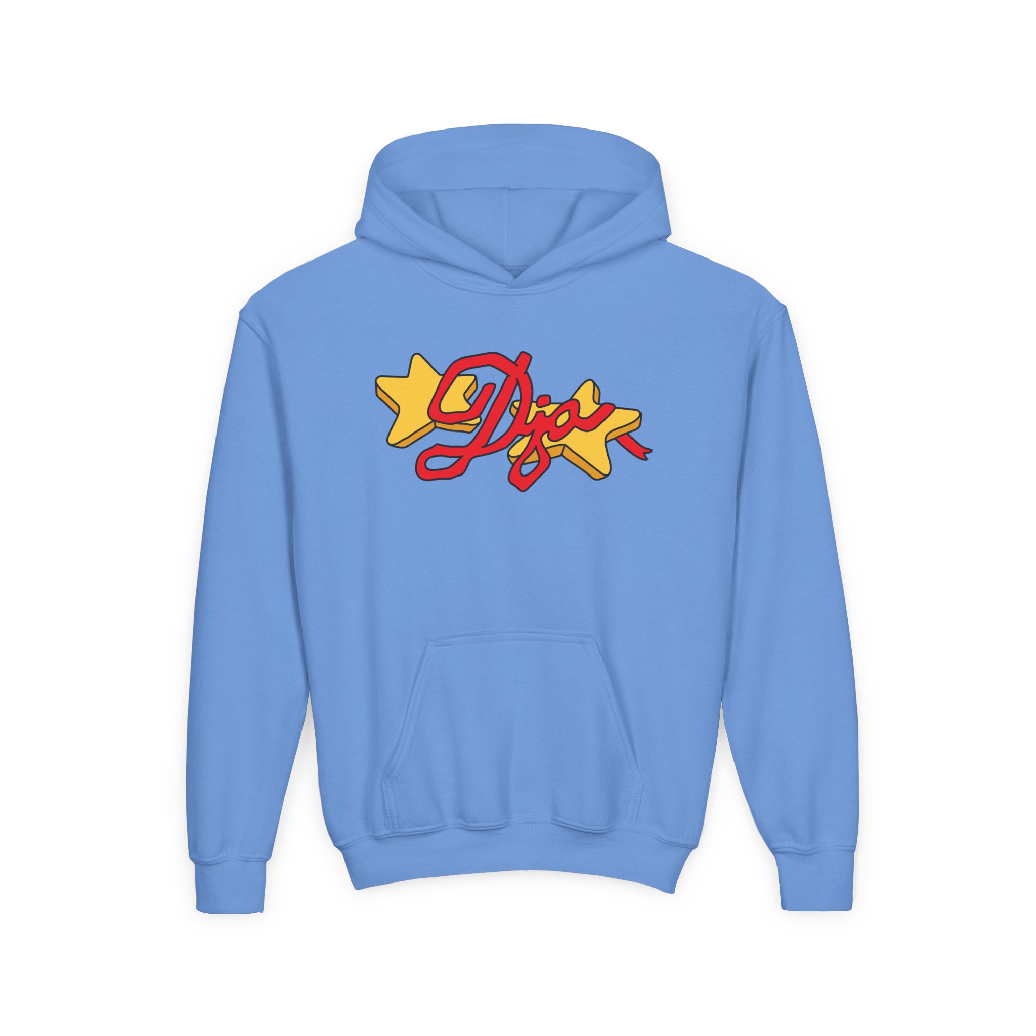 Djo Star Logo Youth Heavy Blend Hooded Sweatshirt - Image 5