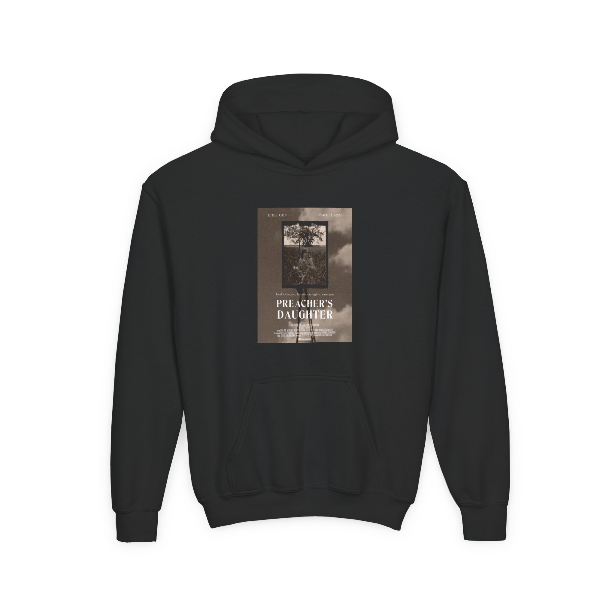 Youth Ethel Cain Preacher's Daughter Movie Poster Heavy Blend Hooded Sweatshirt - Image 3