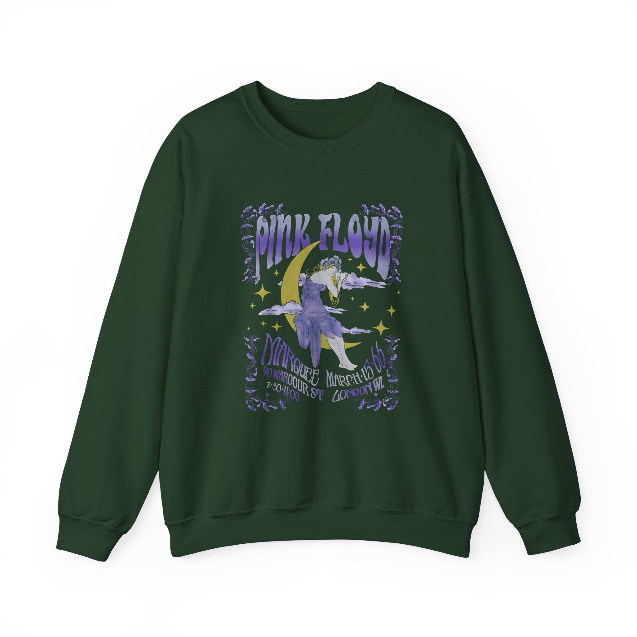 Pink Floyd Marquee Unisex Heavy Blend™ Crewneck Sweatshirt - Image 5