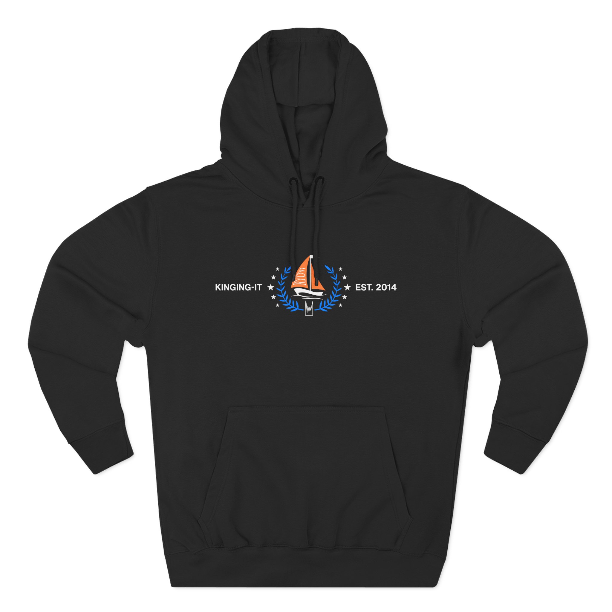 Kinging-it Sailor Three-Panel Fleece Hoodie