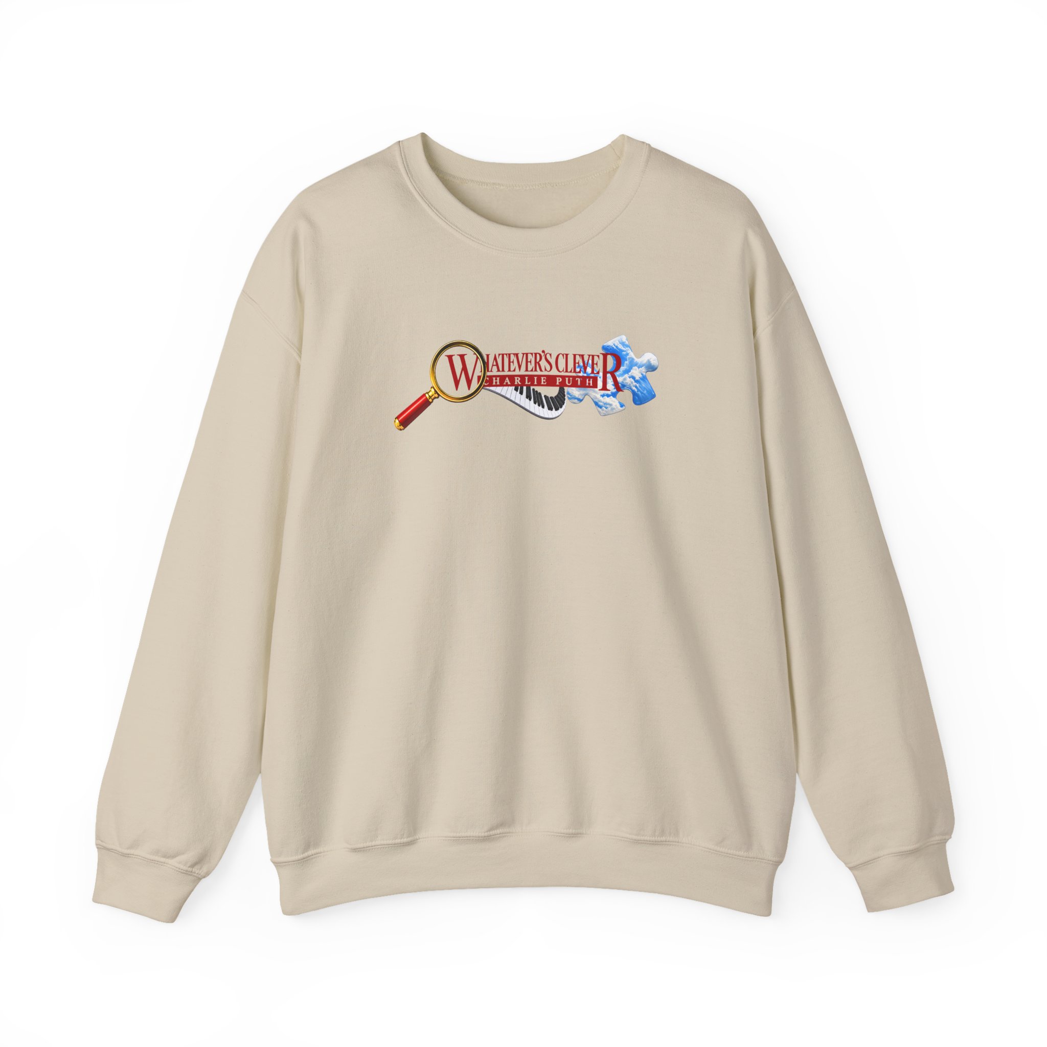 Charlie Puth Whatever's Clever! 2026 Unisex Heavy Blend™ Crewneck Sweatshirt - Image 5