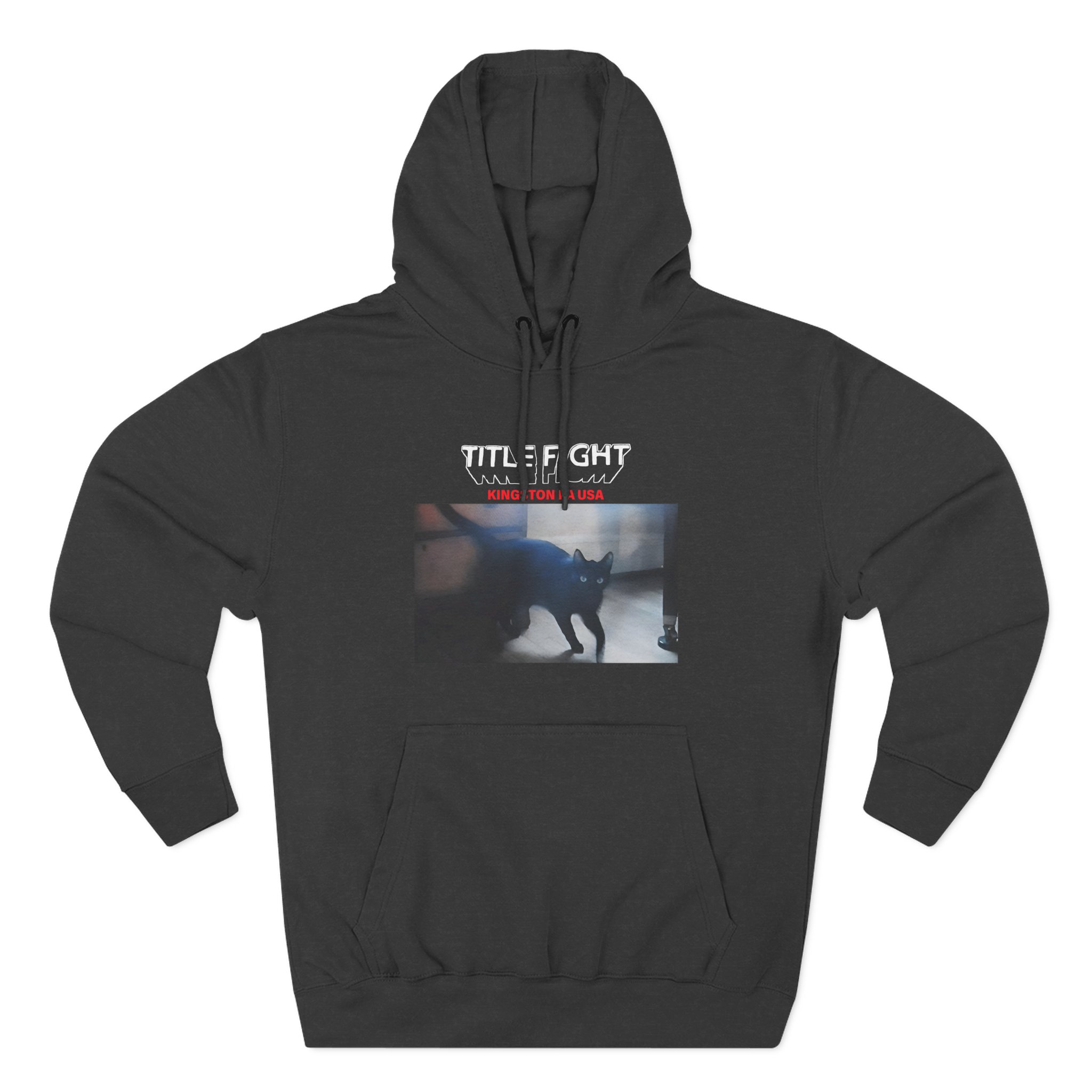 Cold Cuts Title Fight Kingston Cat Three-Panel Fleece Hoodie - Image 3