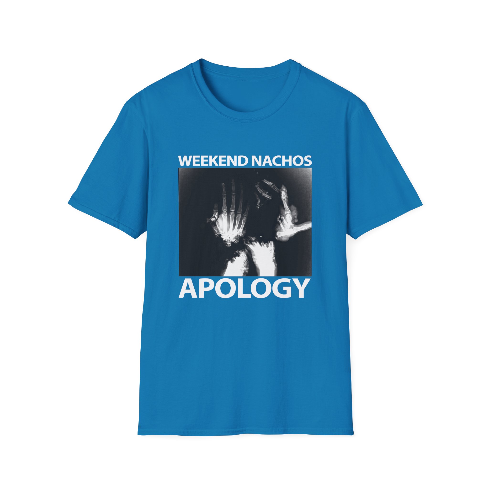 Weekend Nachos Apology Unisex Softstyle T-Shirt - Image 17