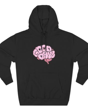 Sza Sostde 2020 Good Days Brain Three-Panel Fleece Hoodie