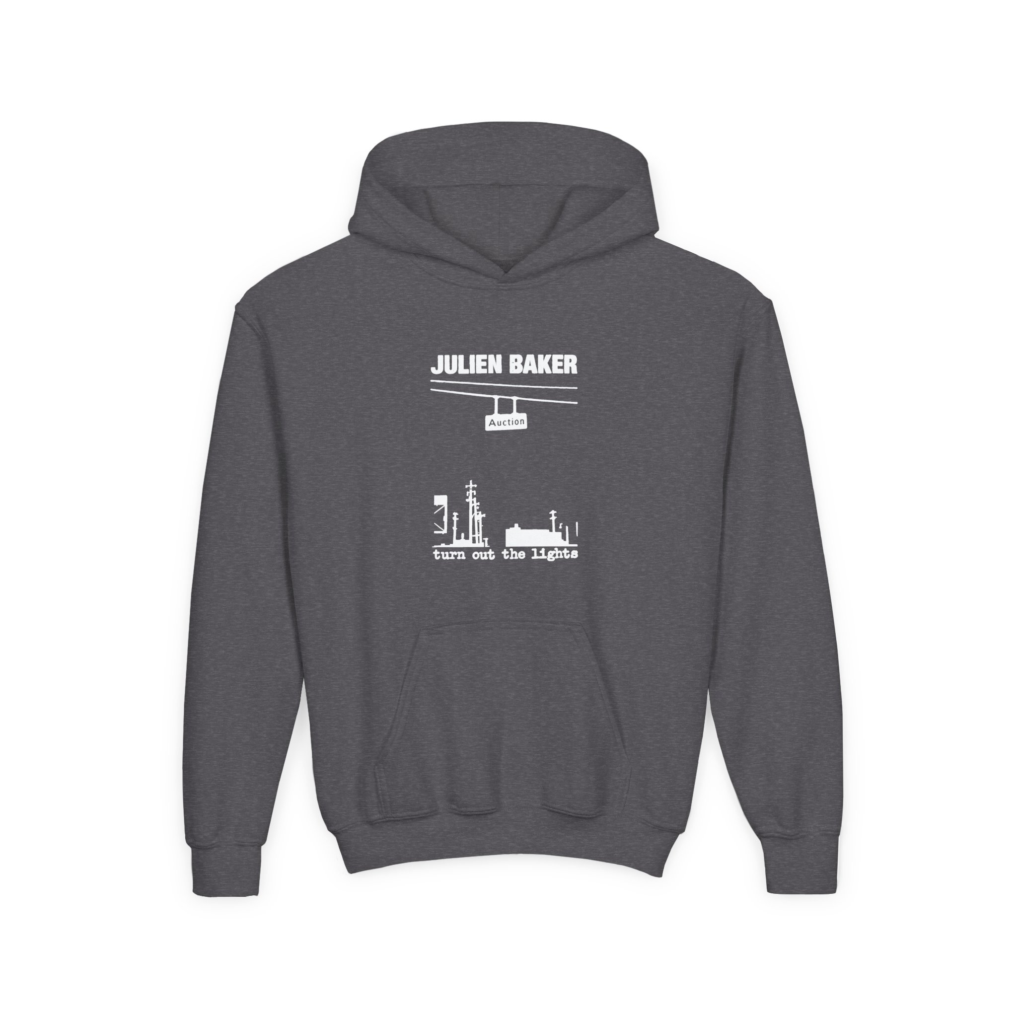 Julien Baker Turn Out the Light Youth Heavy Blend Hooded Sweatshirt - Image 7