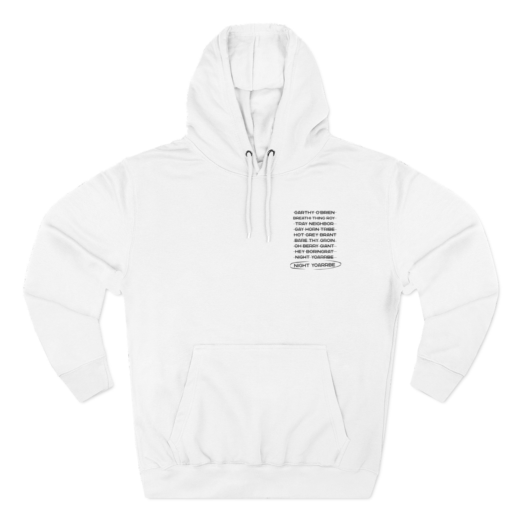 Dropout Night Yorb Anagram Three-Panel Fleece Hoodie