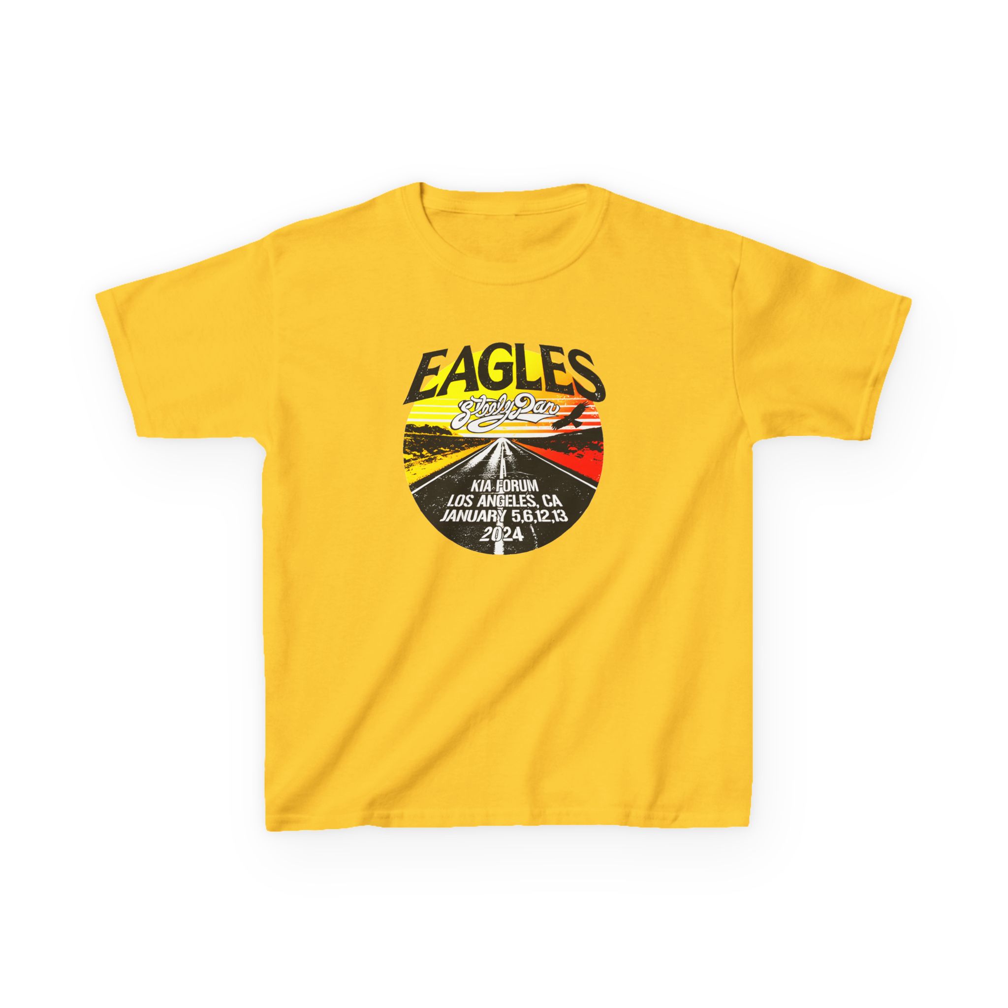 The Eagles Sphere 2024 / 2025 Sunset Kids Heavy Cotton™ Tee - Image 7