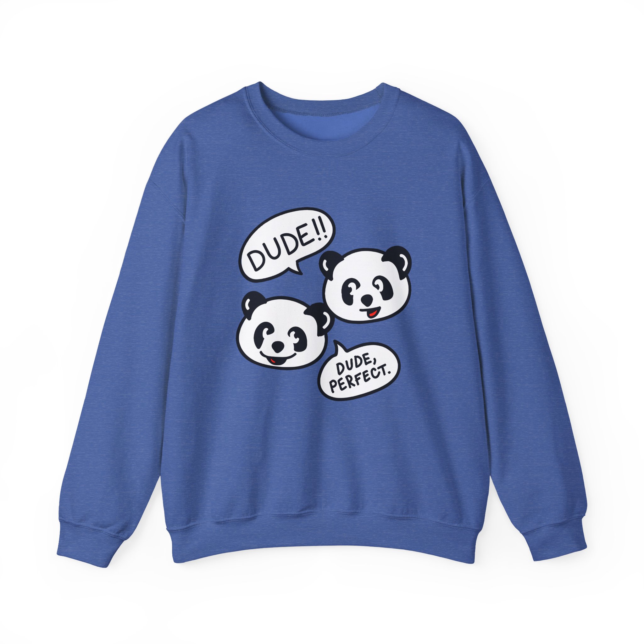 Dude Perfect Panda Comic Unisex Heavy Blend™ Crewneck Sweatshirt - Image 19