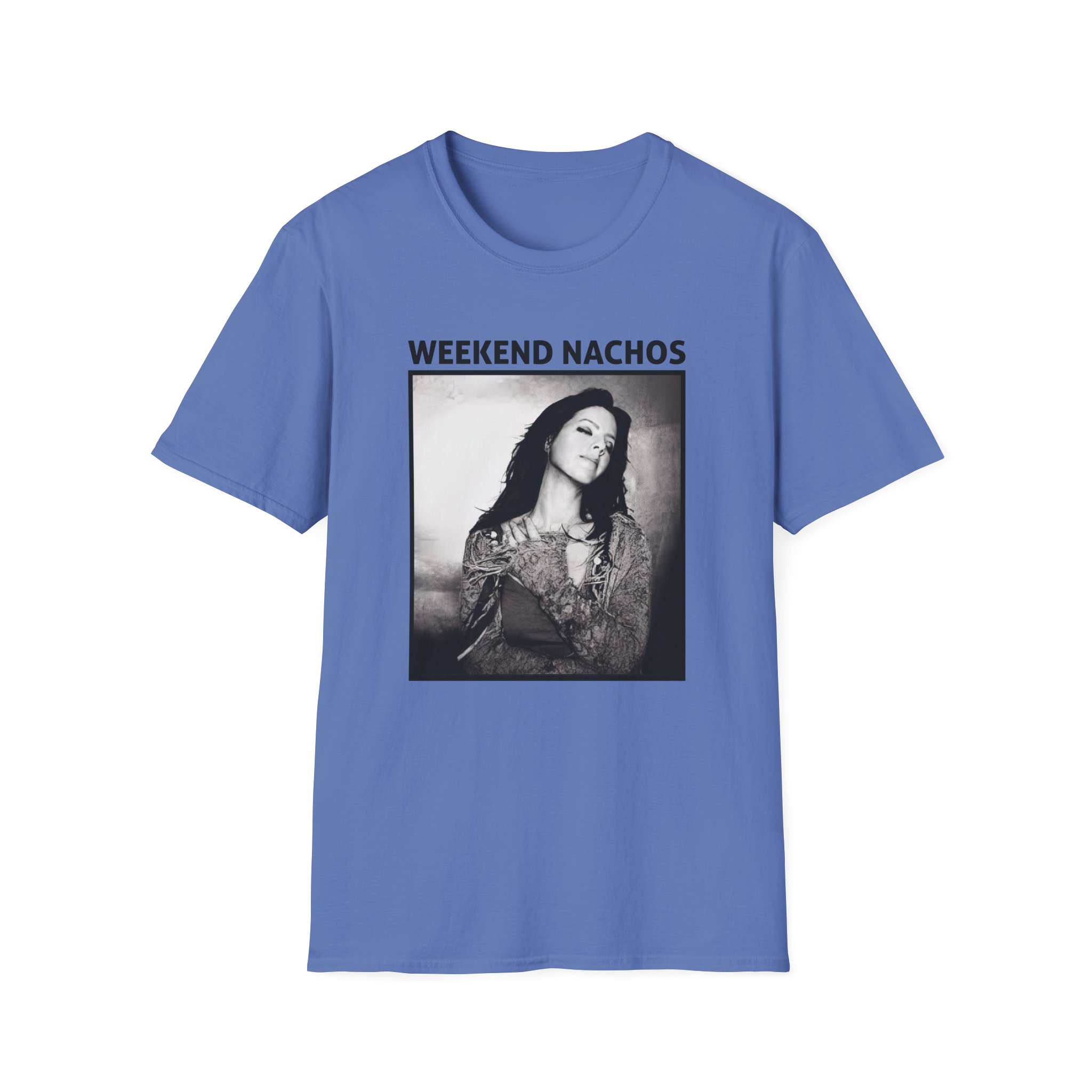 Weekend Nachos Sarah Unisex Softstyle T-Shirt - Image 21