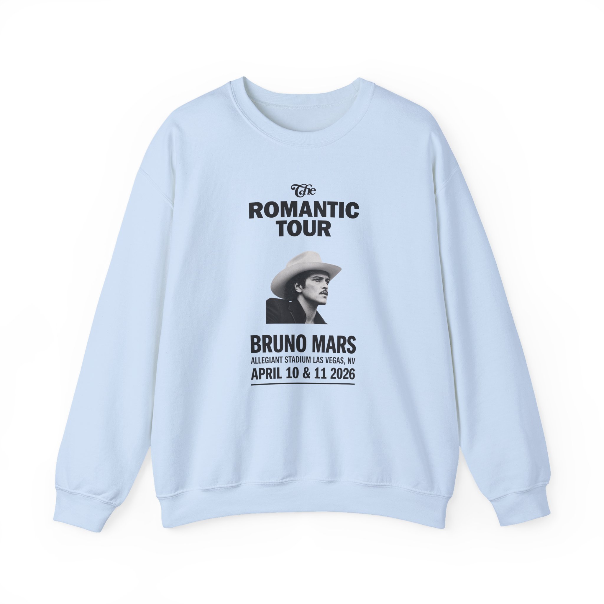 Bruno Mars Las Vegas the Romantic Unisex Heavy Blend™ Crewneck Sweatshirt - Image 11