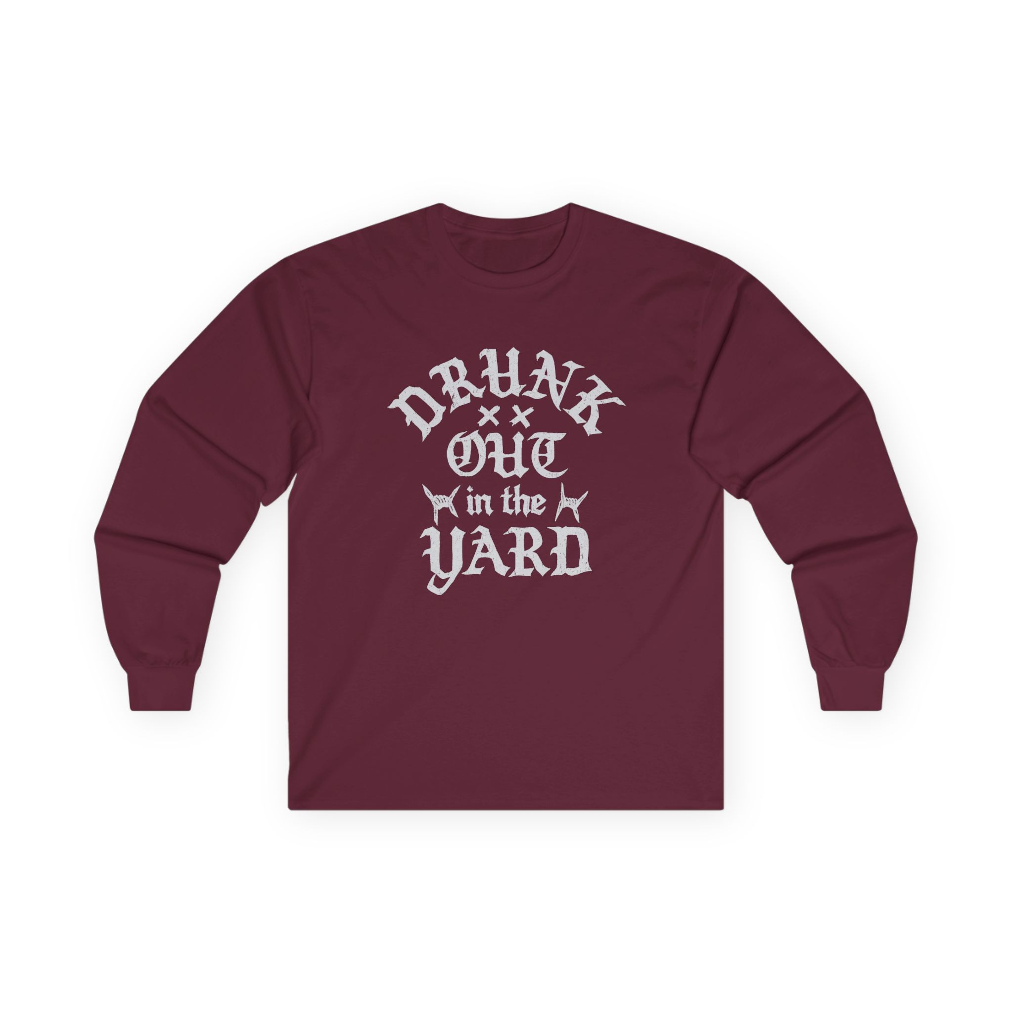 Hd Drunk Out in the Yard Unisex Ultra Cotton Long Sleeve Tee - Image 3