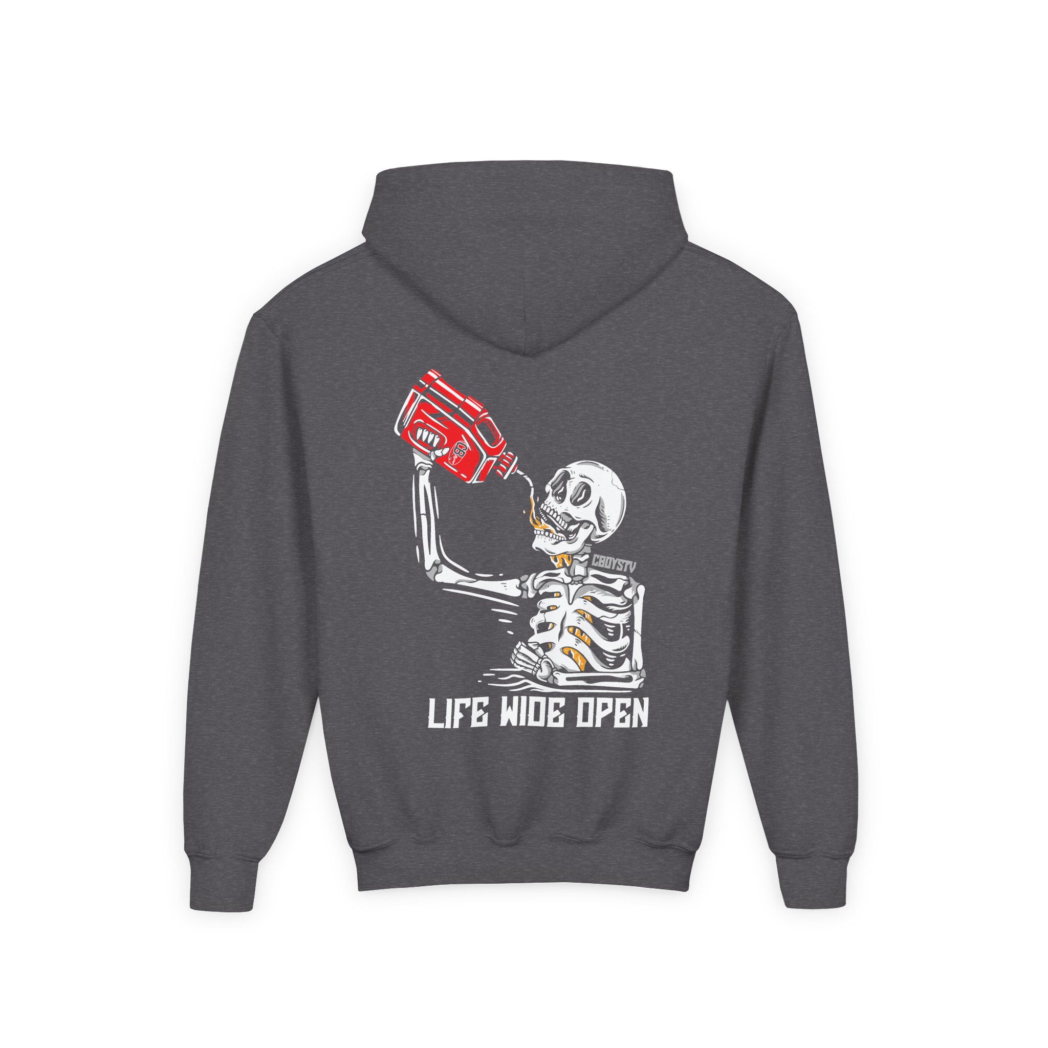 Cboystv Soul Fuel Youth Heavy Blend Hooded Sweatshirt - Image 8