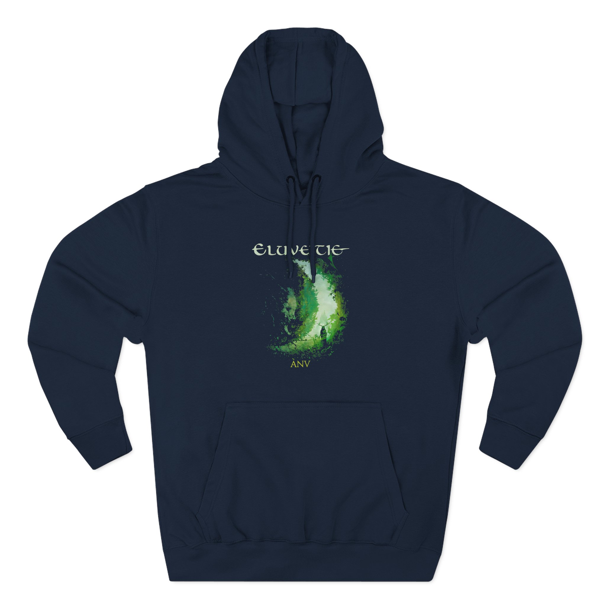 Eluveitie Anv Cover Three-Panel Fleece Hoodie - Image 7
