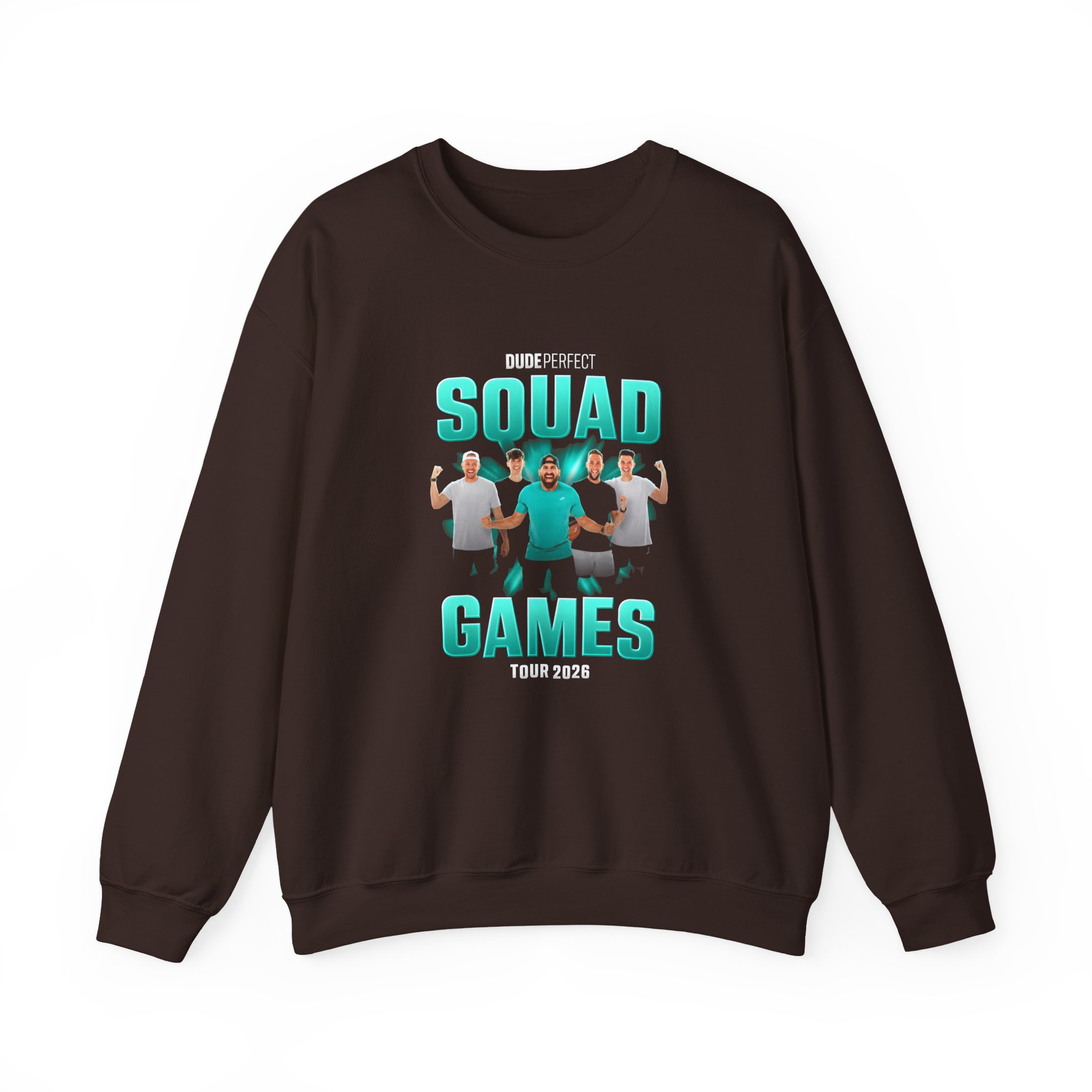 Dude Perfect Squad Games Tour Unisex Heavy Blend™ Crewneck Sweatshirt - Image 3