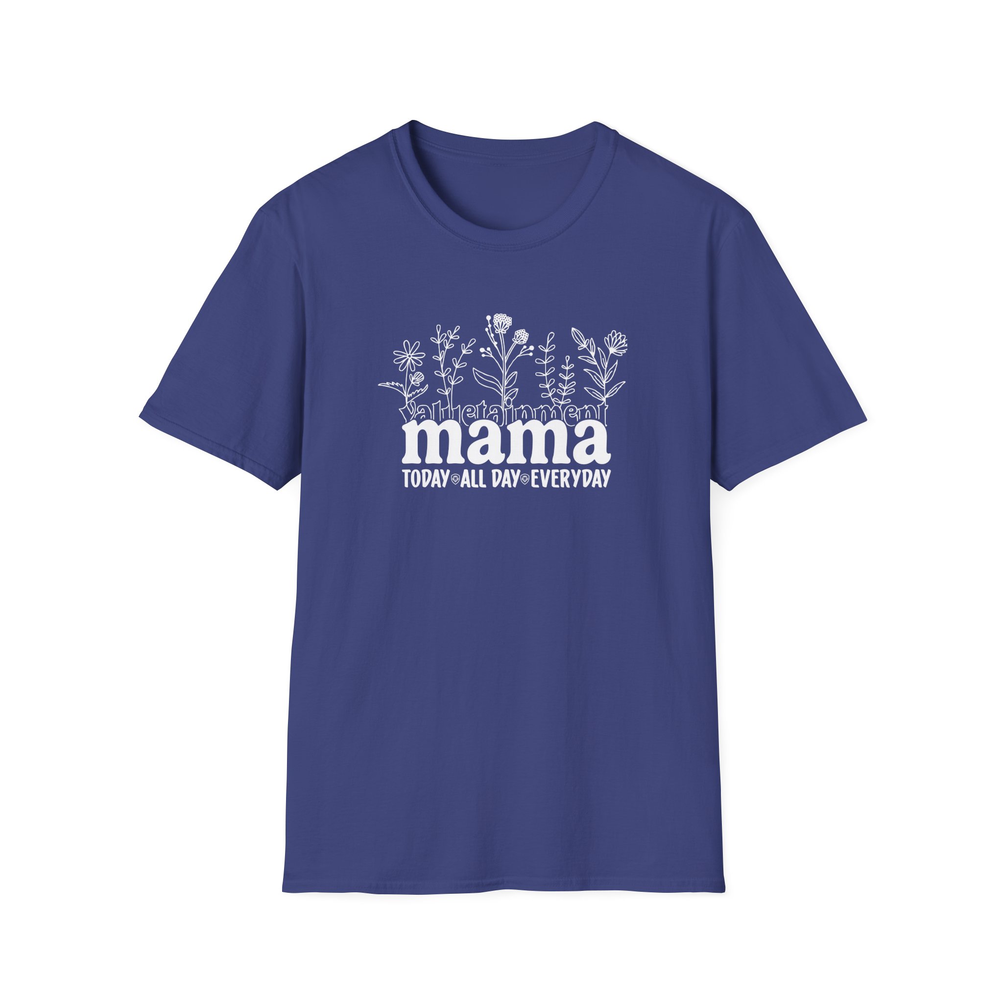 Valuetainment Future Looks Bright Lilac Everyday Vt Mama Unisex Softstyle T-Shirt - Image 9