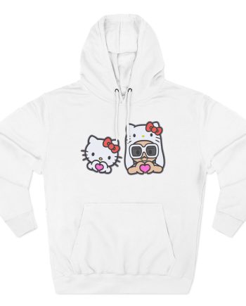 Bruno Mars X Hello Kitty Three-Panel Fleece Hoodie