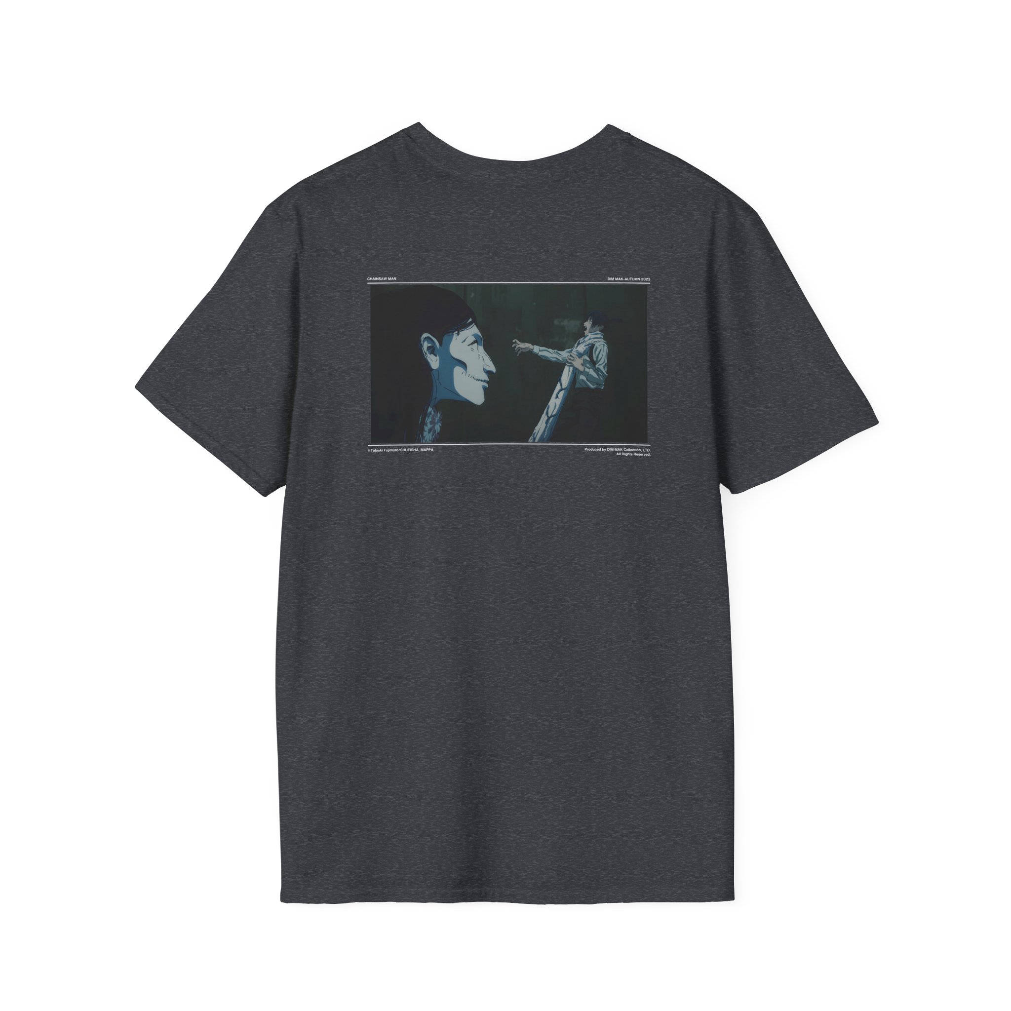 Chainsaw Man X Dim Mak Aki Unisex Softstyle T-Shirt - Image 14