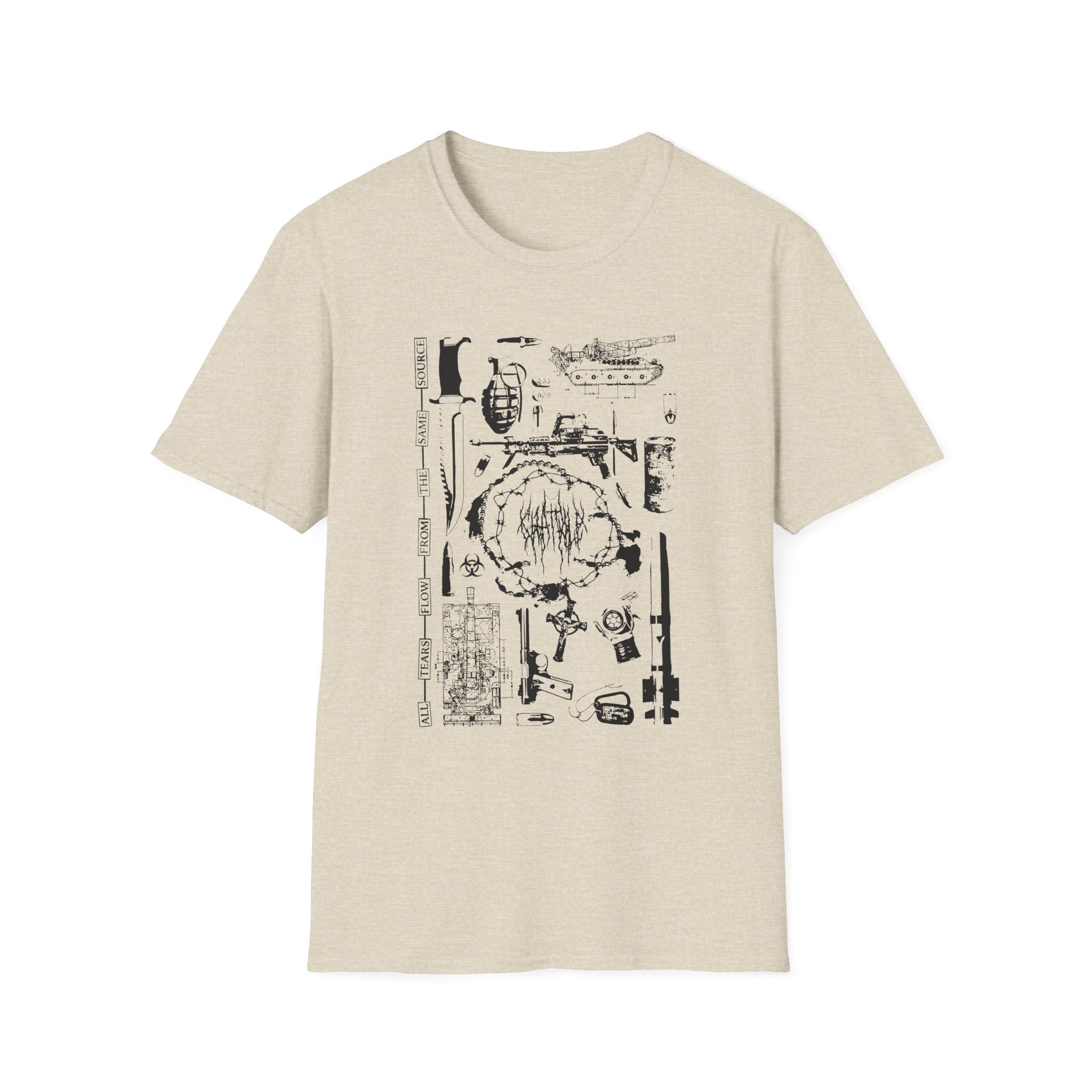 Chat Pile Shame Unisex Softstyle T-Shirt - Image 5