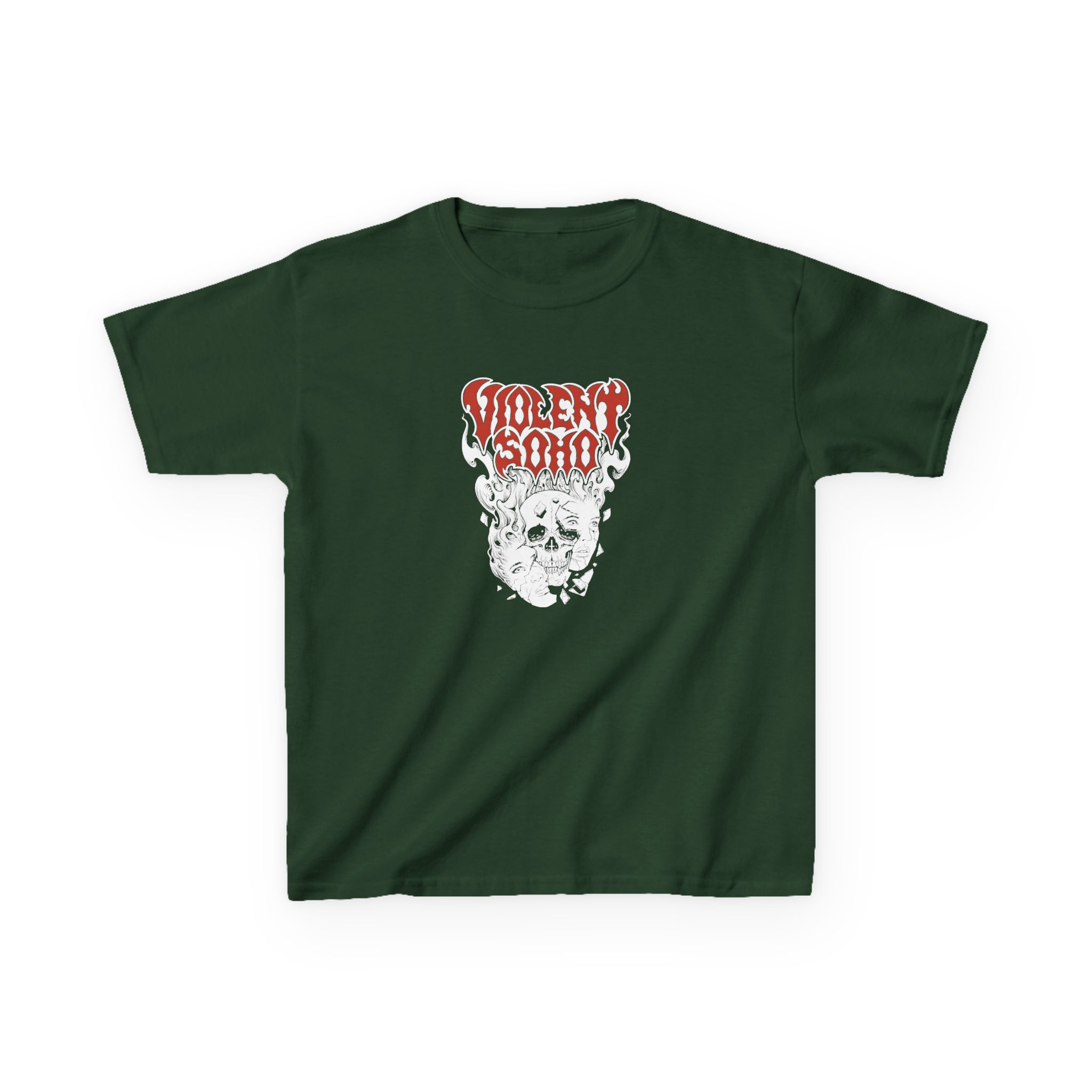 Violent Soho Murdoch Skull Kids Heavy Cotton™ Tee - Image 5