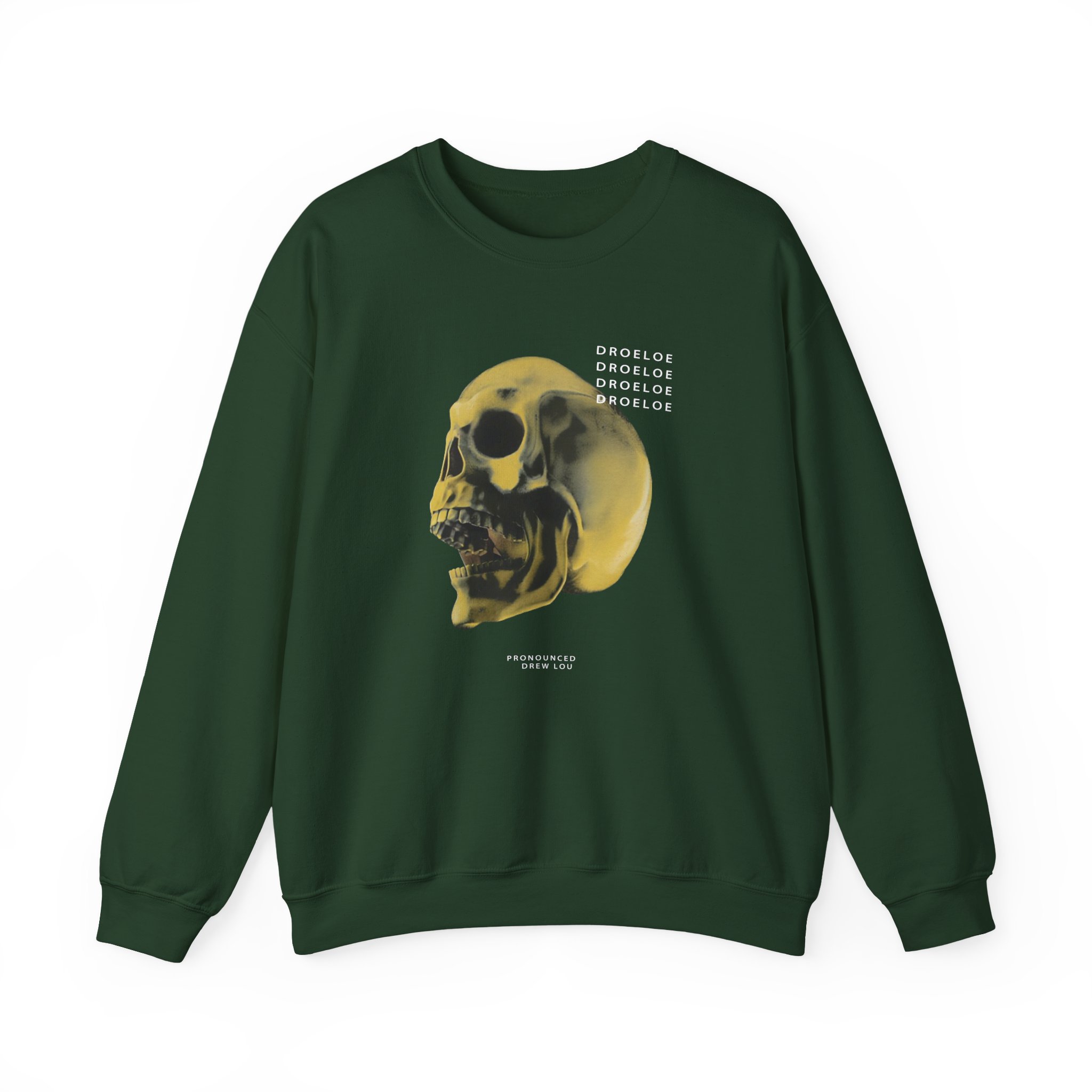 Deadbeats Gold Skull Unisex Heavy Blend™ Crewneck Sweatshirt - Image 9