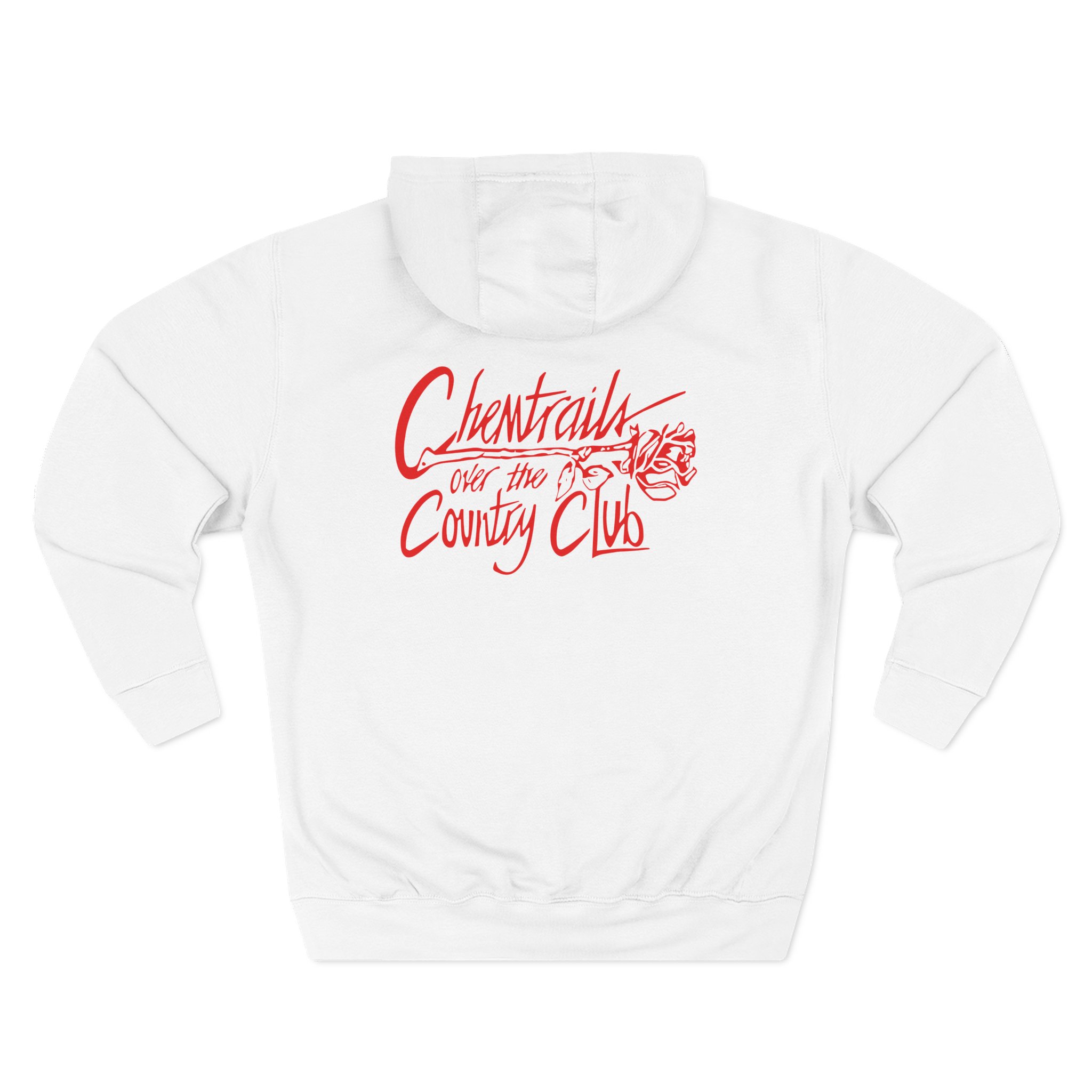 Lanadelrey Chemtrails Over The Country Club Three-Panel Fleece Hoodie - Image 2