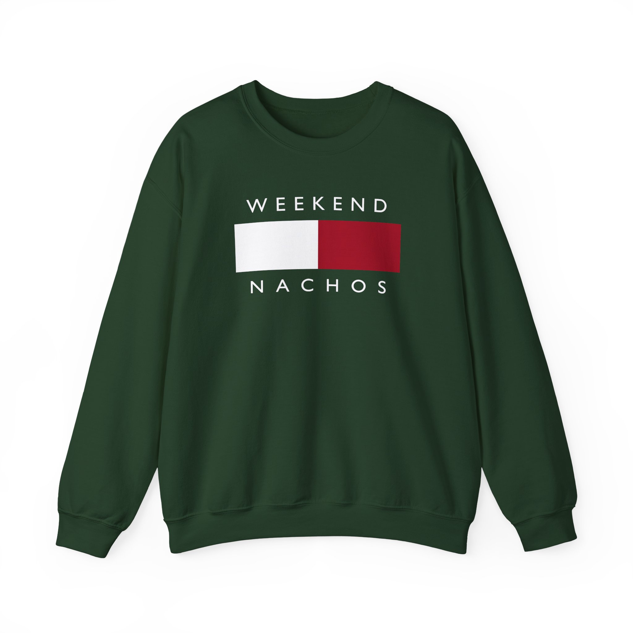 Weekend Nachos Unisex Heavy Blend™ Crewneck Sweatshirt - Image 7