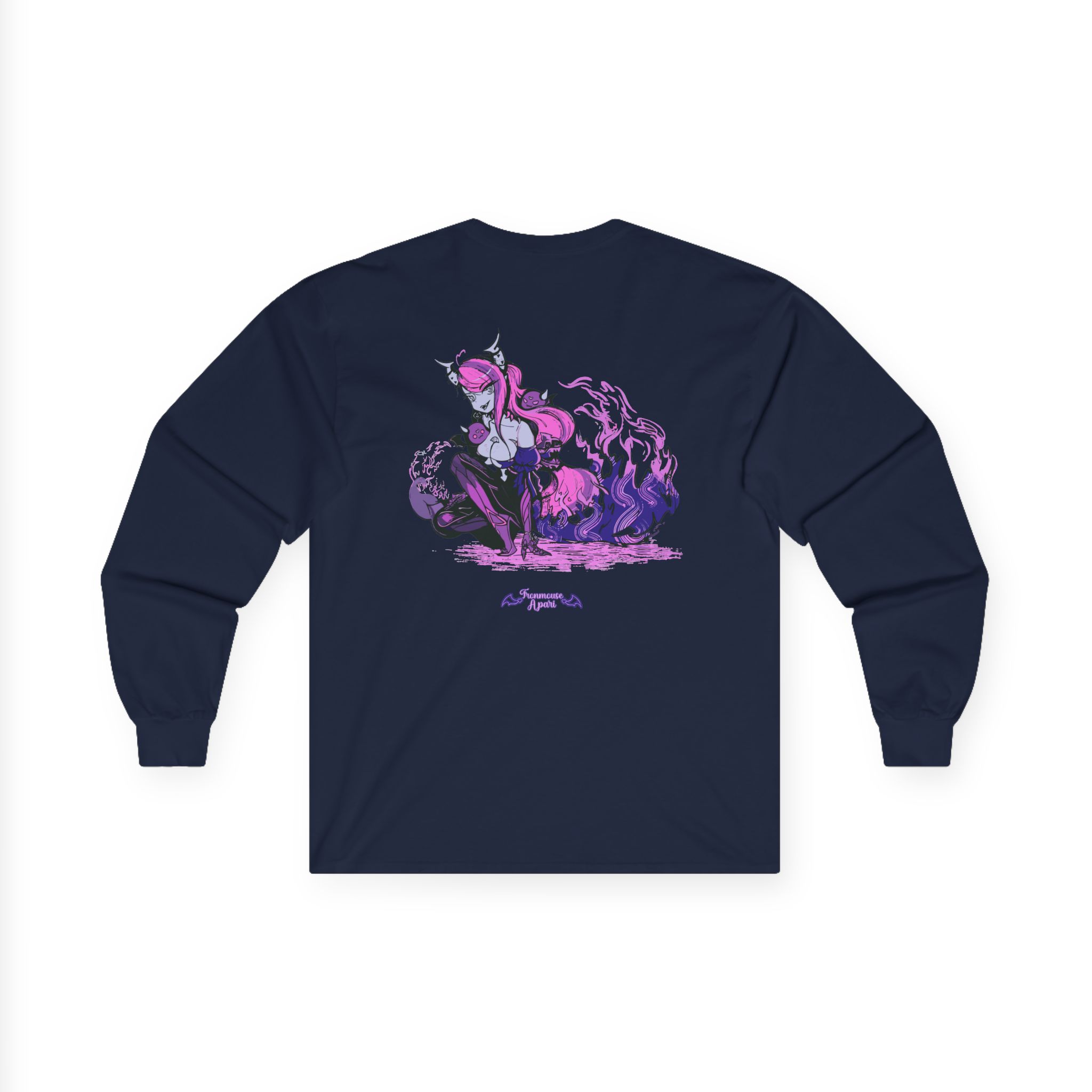 Ironmouse Underworld Goddess Unisex Ultra Cotton Long Sleeve Tee - Image 8