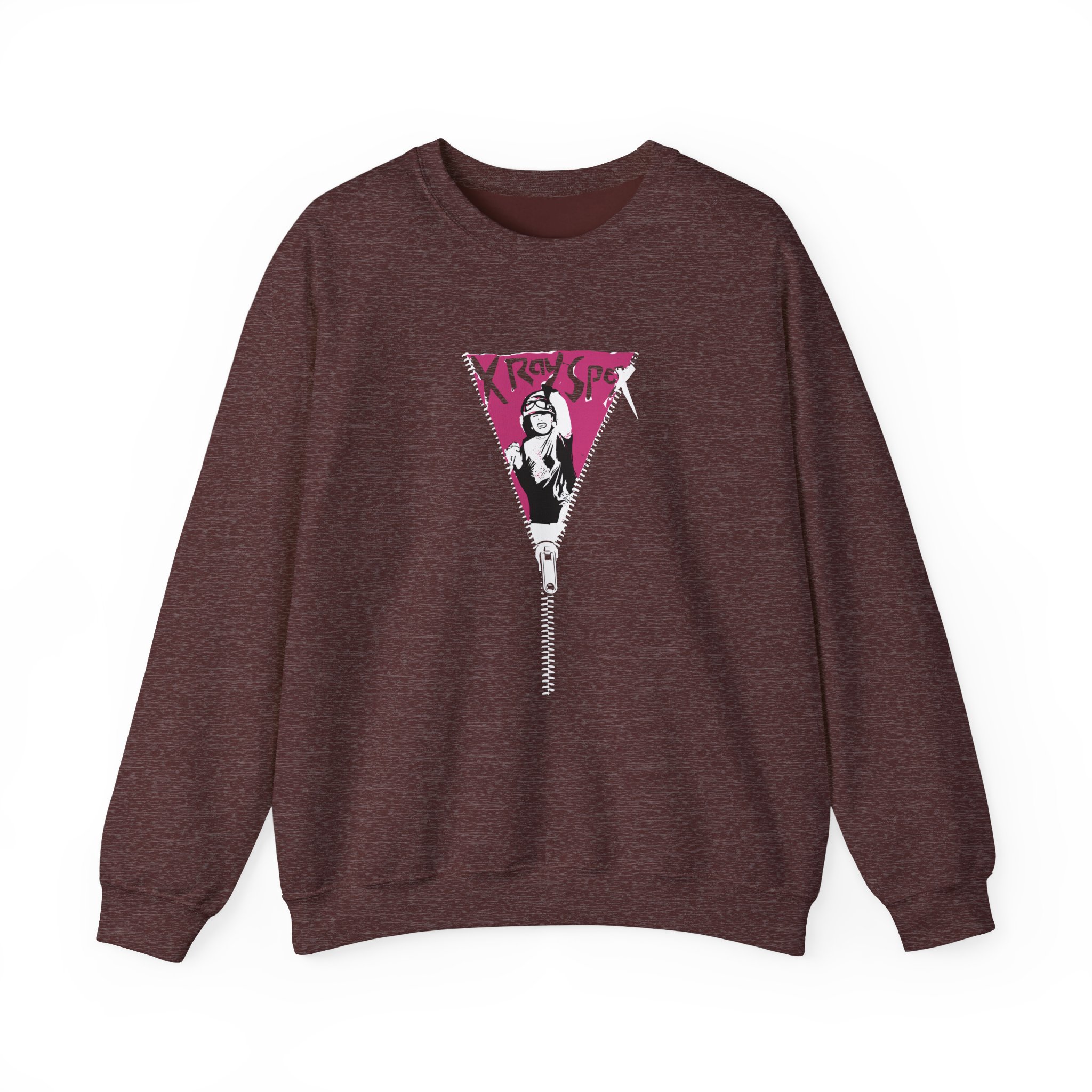 X-ray Spex Zipper Unisex Heavy Blend™ Crewneck Sweatshirt - Image 3