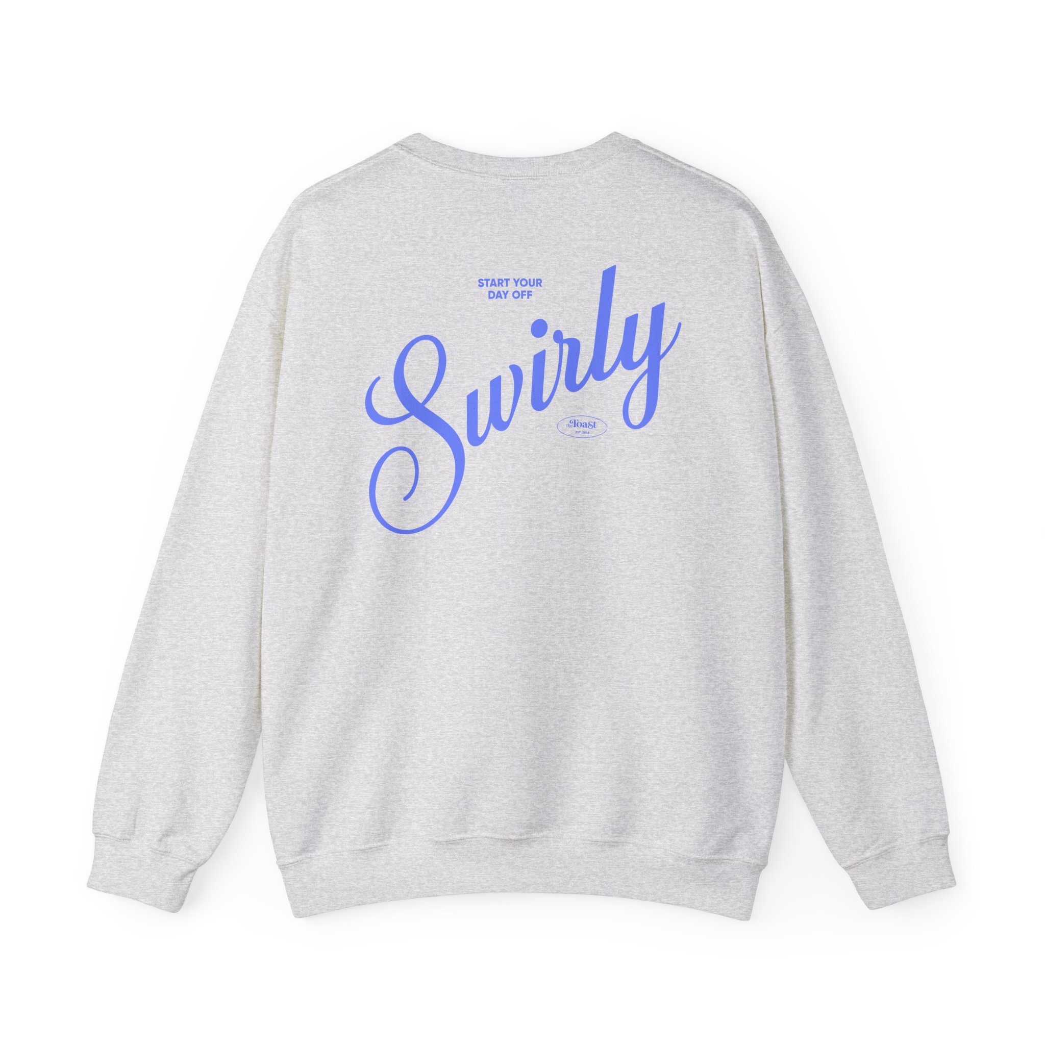 The Toast Swirly Unisex Heavy Blend™ Crewneck Sweatshirt - Image 6