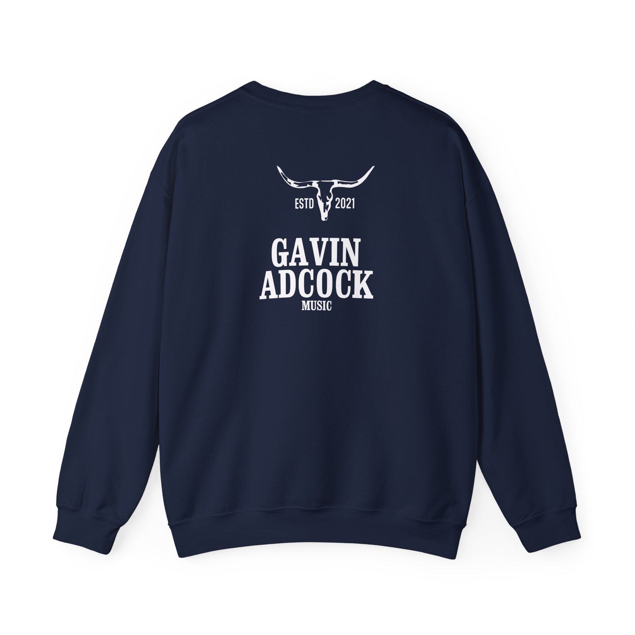 Gavin Adcock a Cigarette Black Photo Unisex Heavy Blend™ Crewneck Sweatshirt - Image 6
