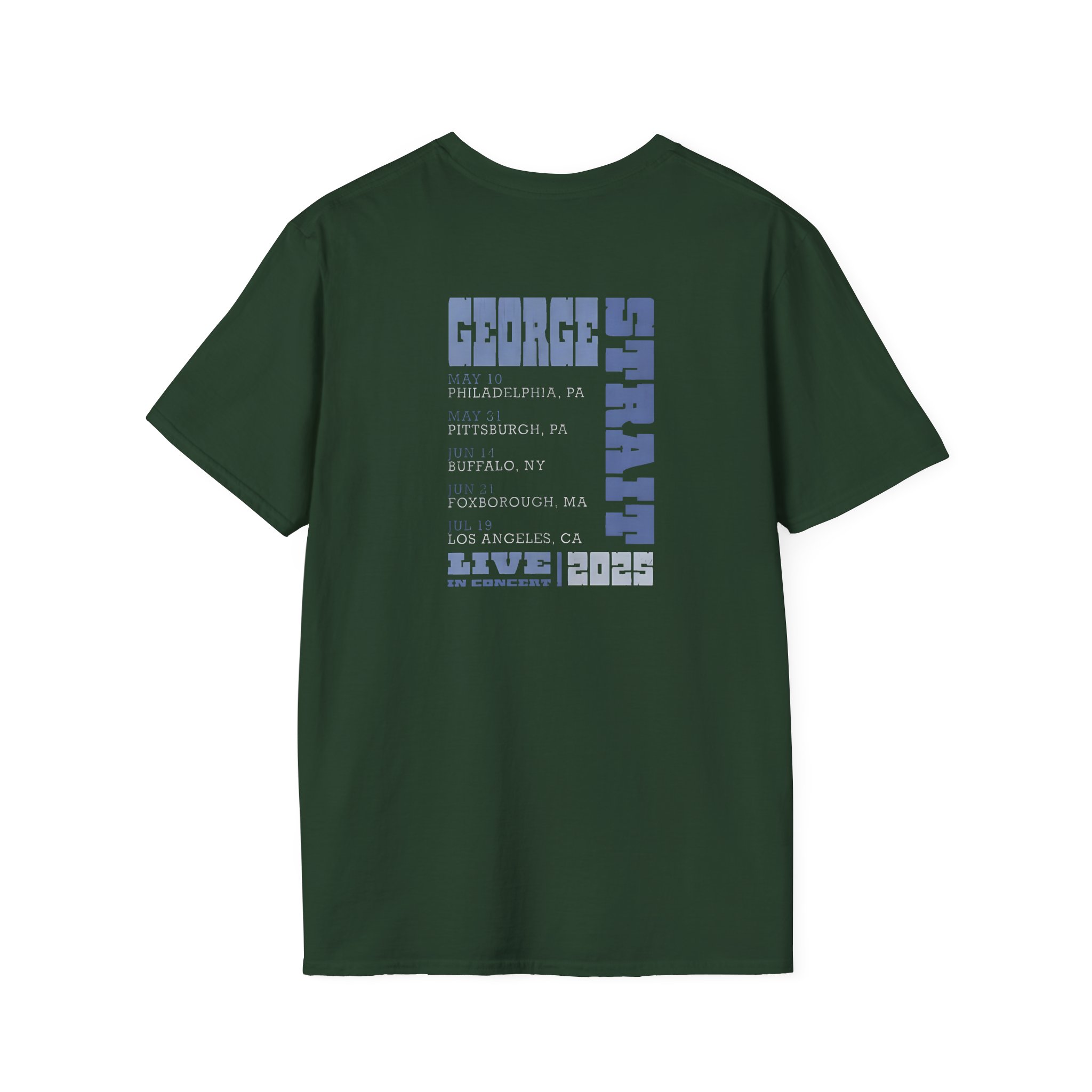 George Strait Tour Unisex Softstyle T-Shirt - Image 6