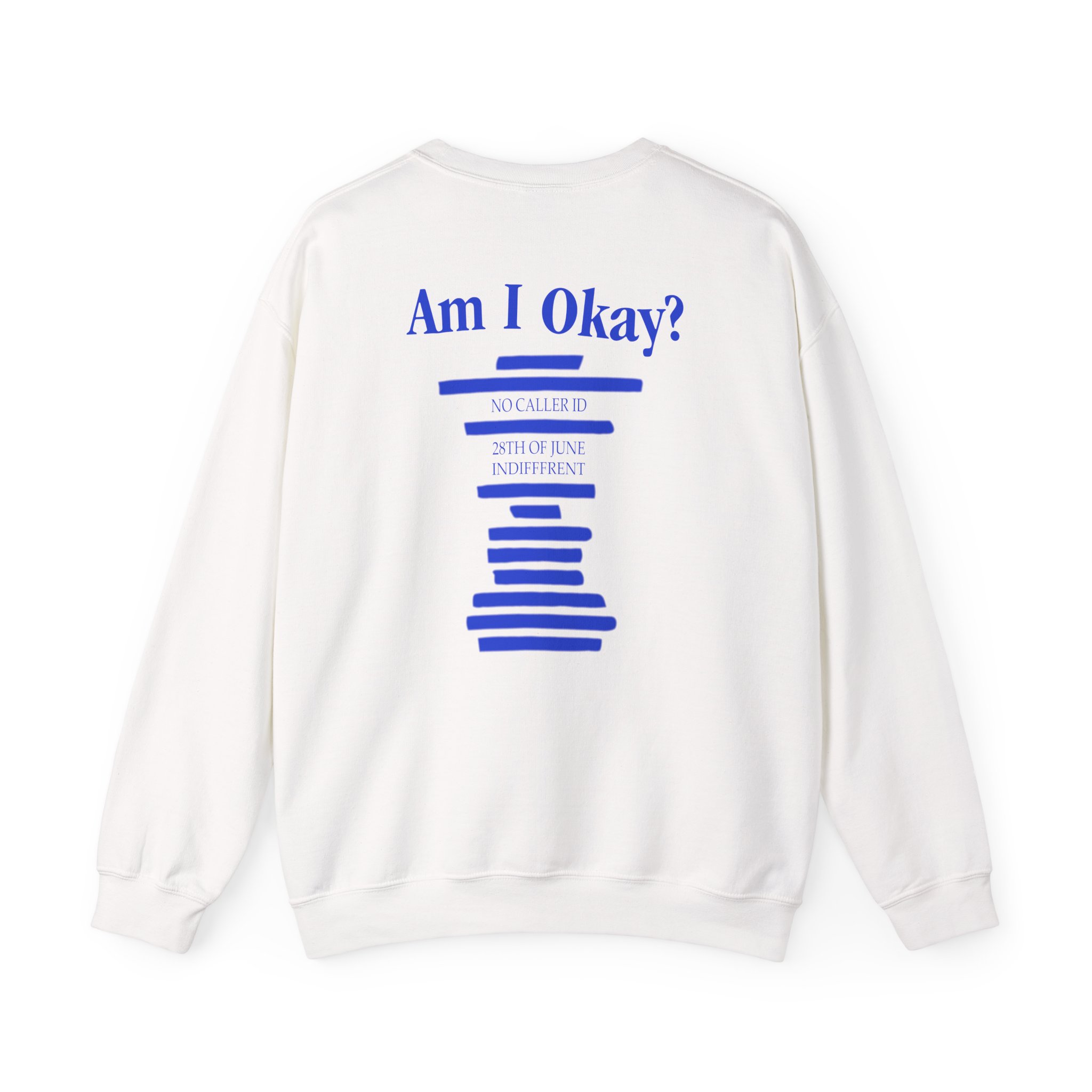Megan Moroney Am I Okay? Tracklist Unisex Heavy Blend™ Crewneck Sweatshirt - Image 2